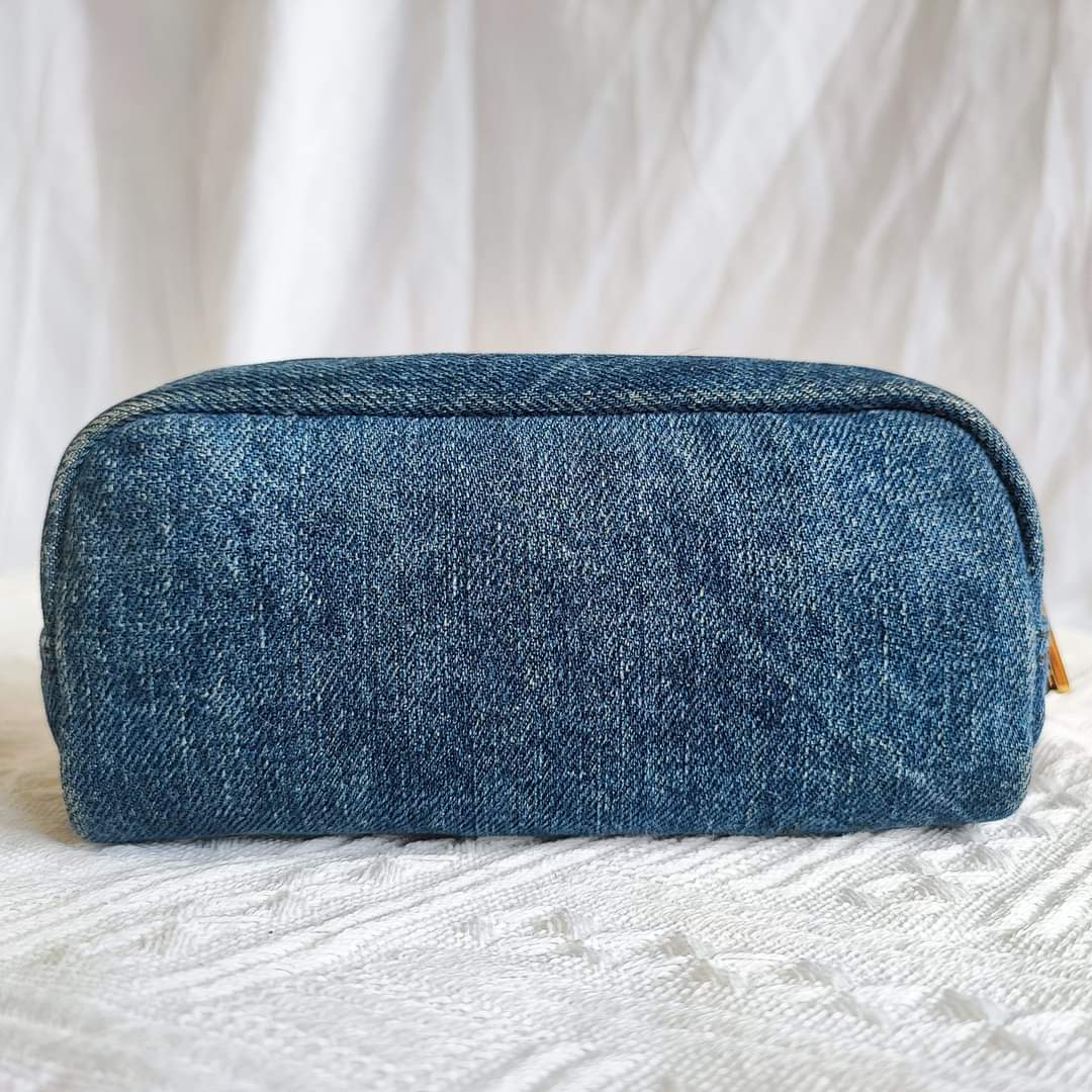 PRADA Denim Mini Pouch