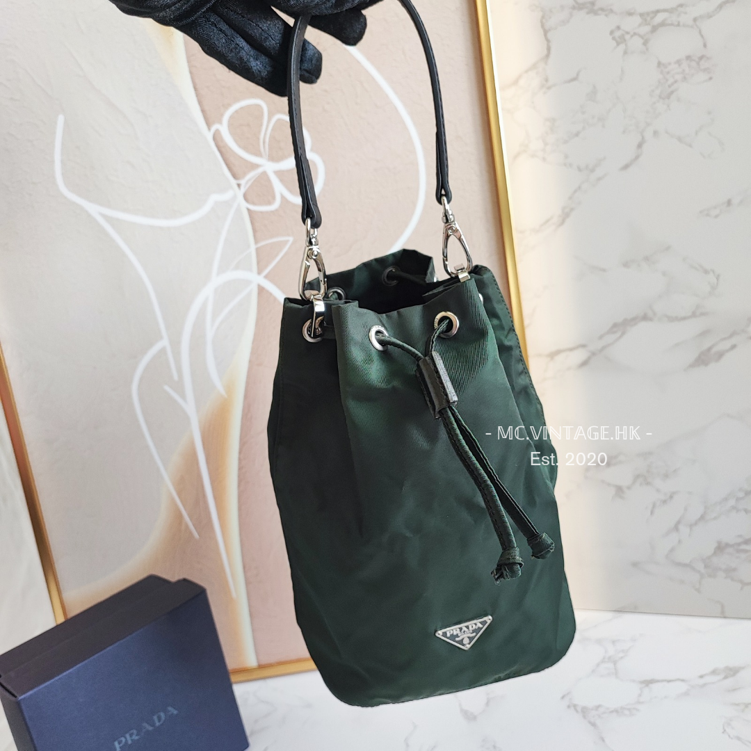 PRADA Nylon Bucket Bag