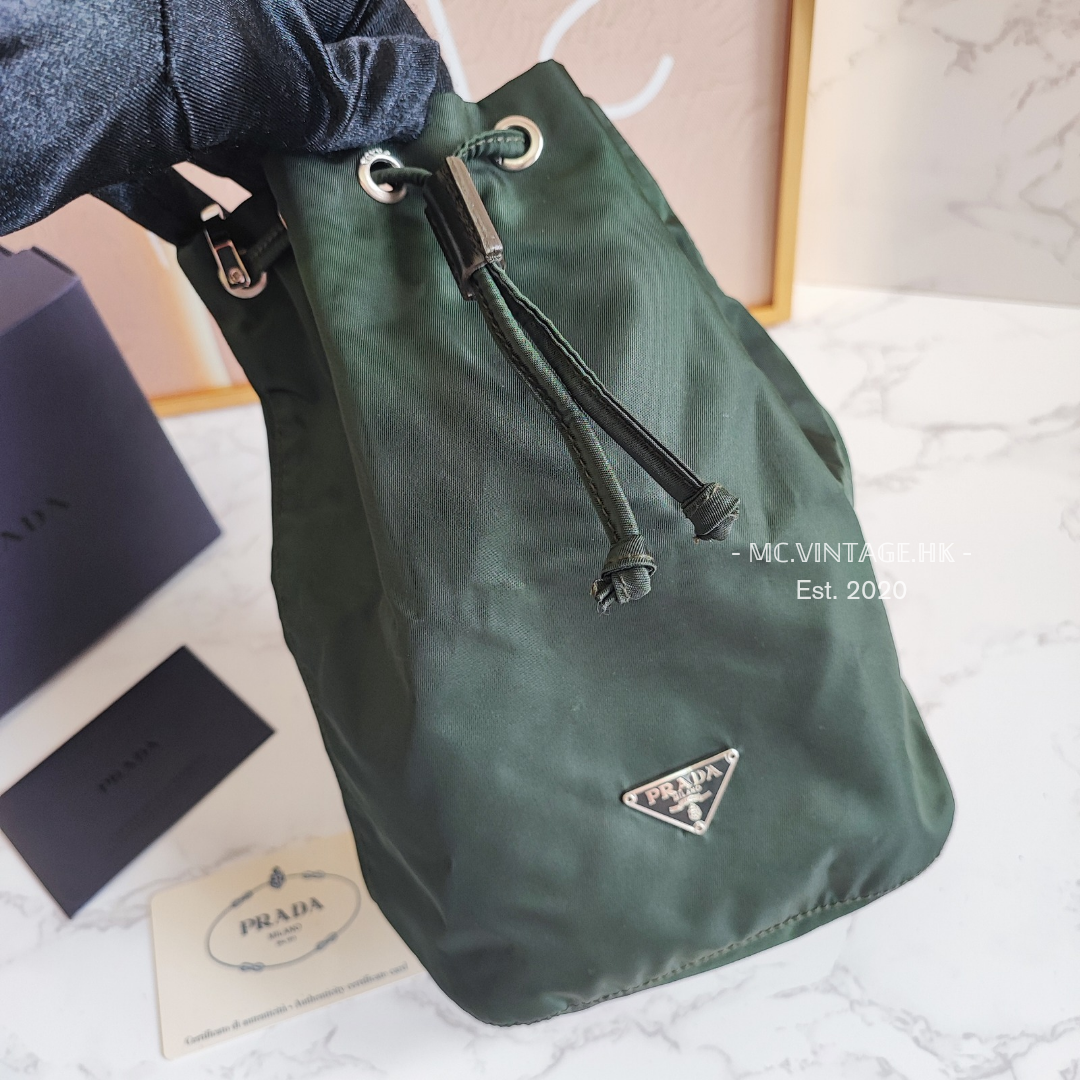 PRADA Nylon Bucket Bag