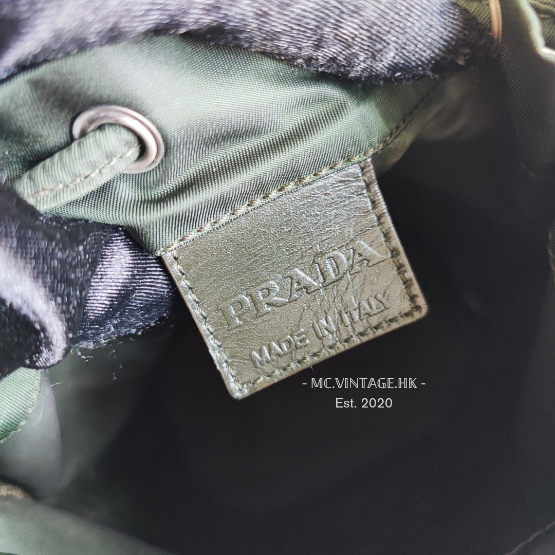 PRADA Nylon Bucket Bag