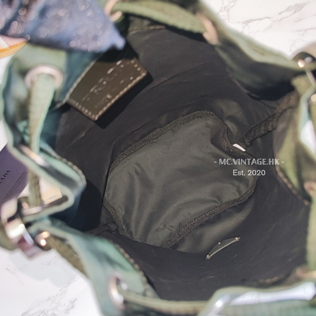 PRADA Nylon Bucket Bag