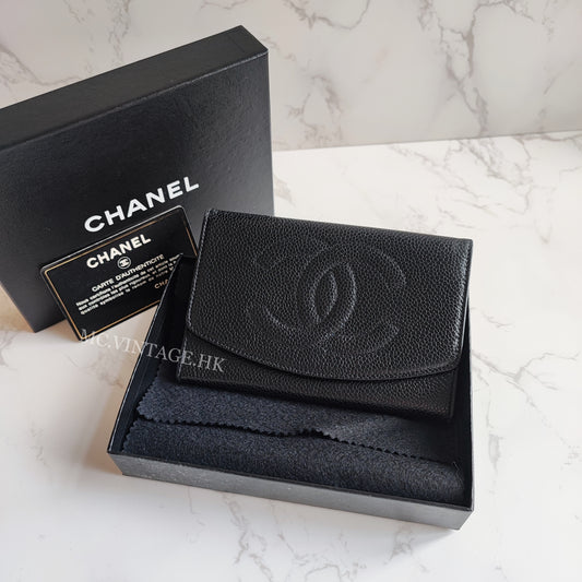 CHANEL Caviar Cardholder