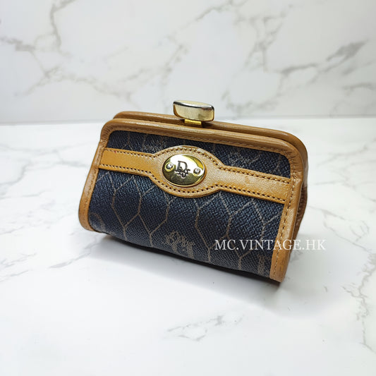 DIOR Honeycomb Coin Purse