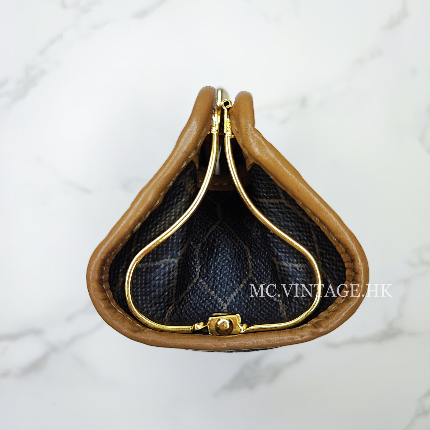 DIOR Honeycomb Coin Purse