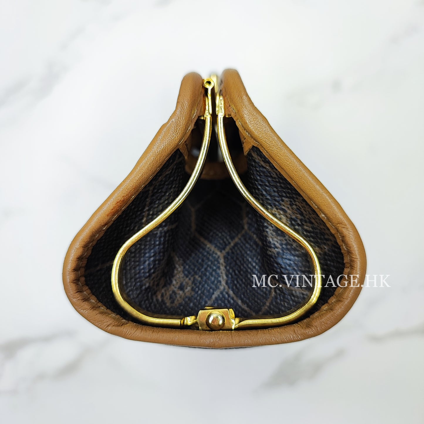 DIOR Honeycomb Coin Purse