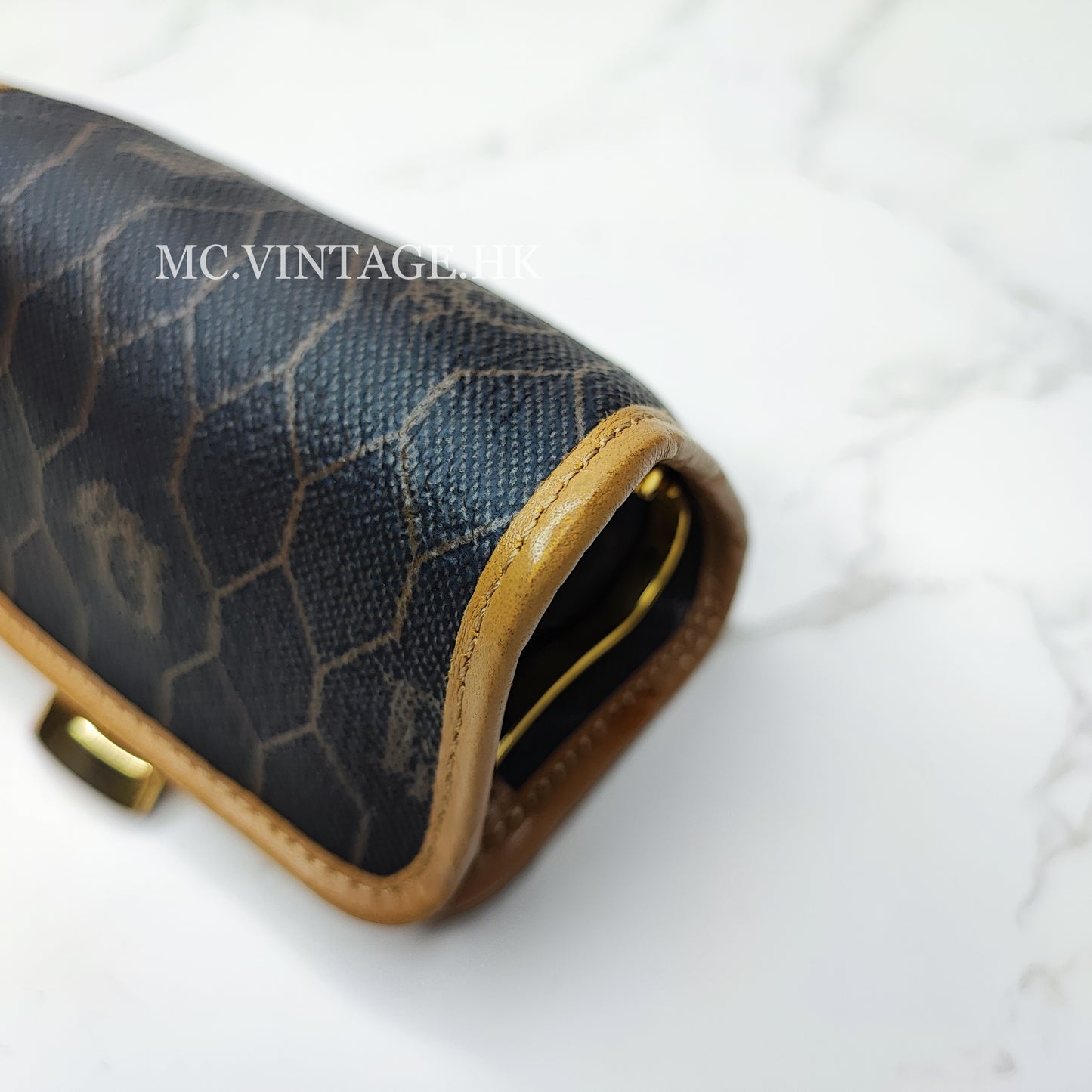 DIOR Honeycomb Coin Purse