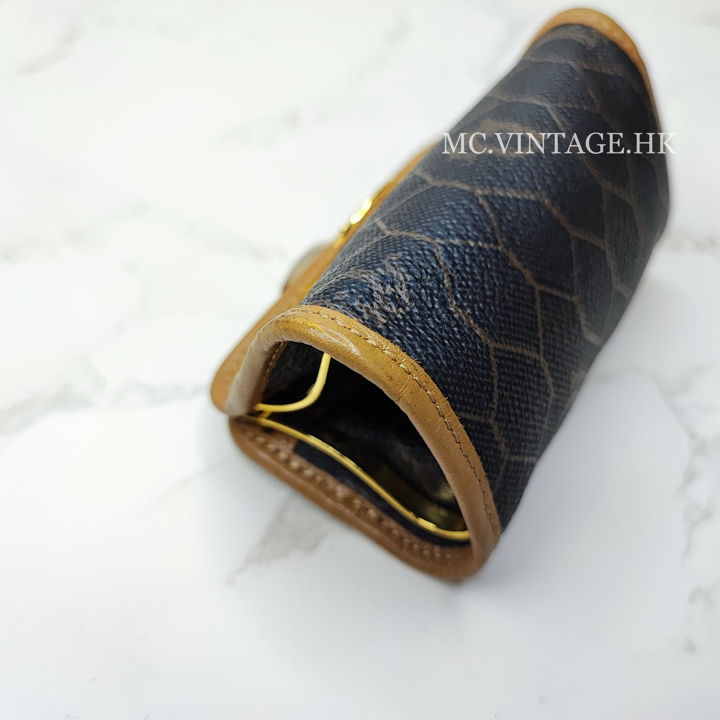 DIOR Honeycomb Coin Purse