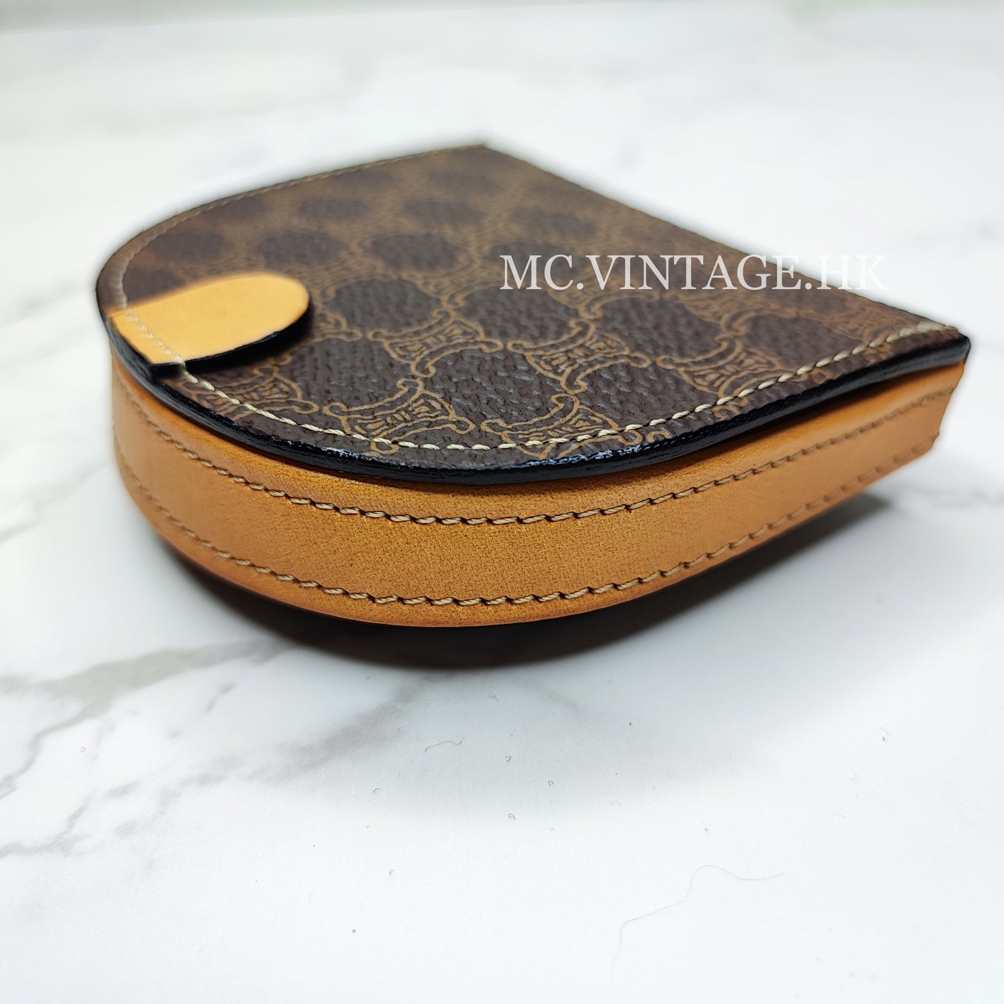 CELINE Vintage Macadam Coin Purse