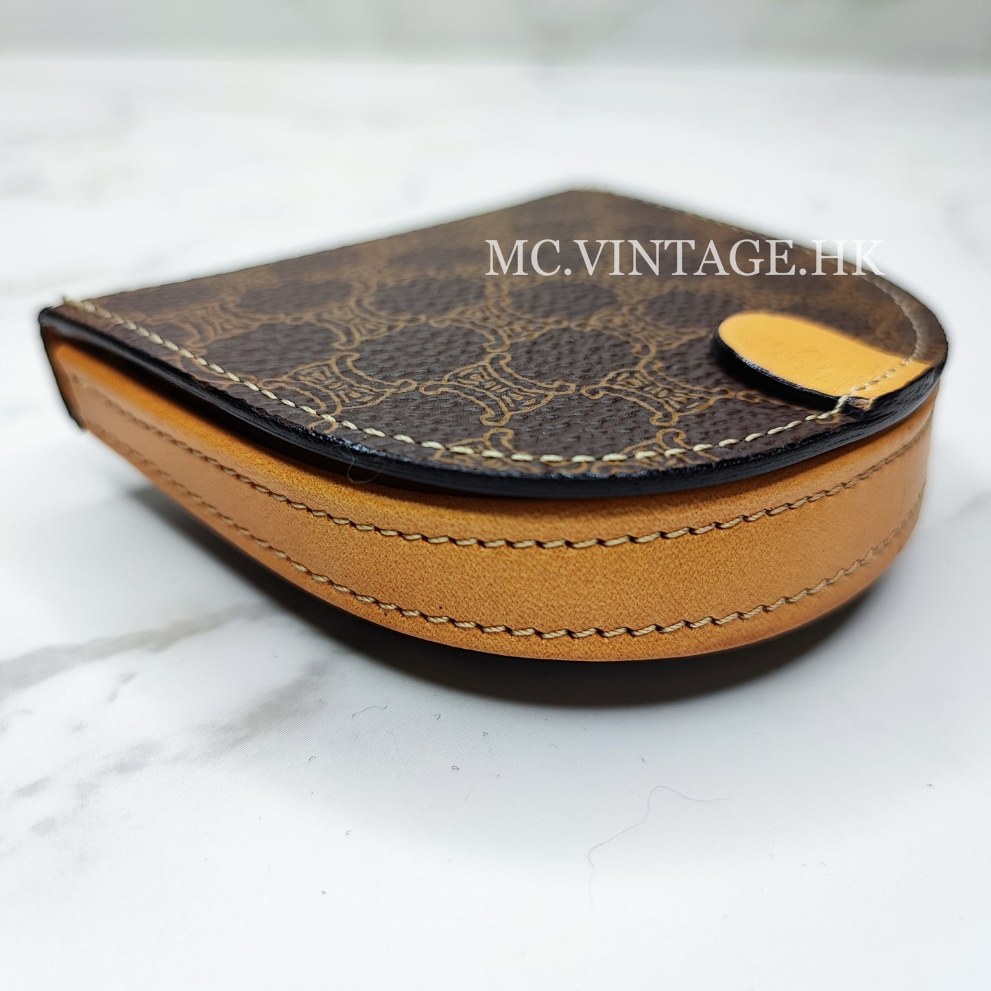 CELINE Vintage Macadam Coin Purse