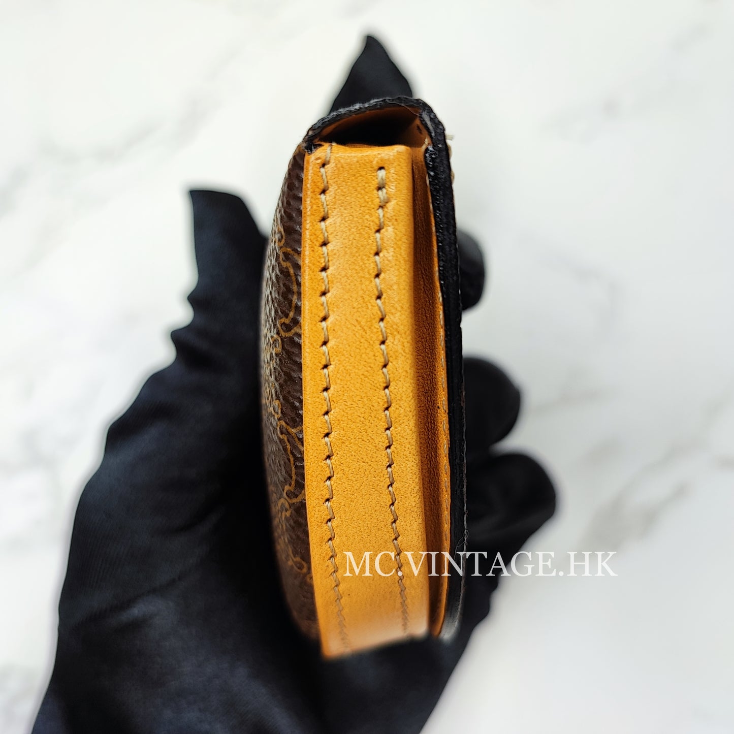 CELINE Vintage Macadam Coin Purse