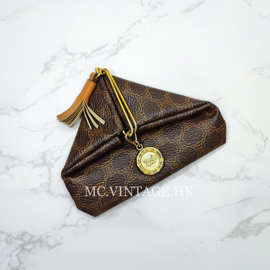 CELINE Vintage Macadam Coin Purse