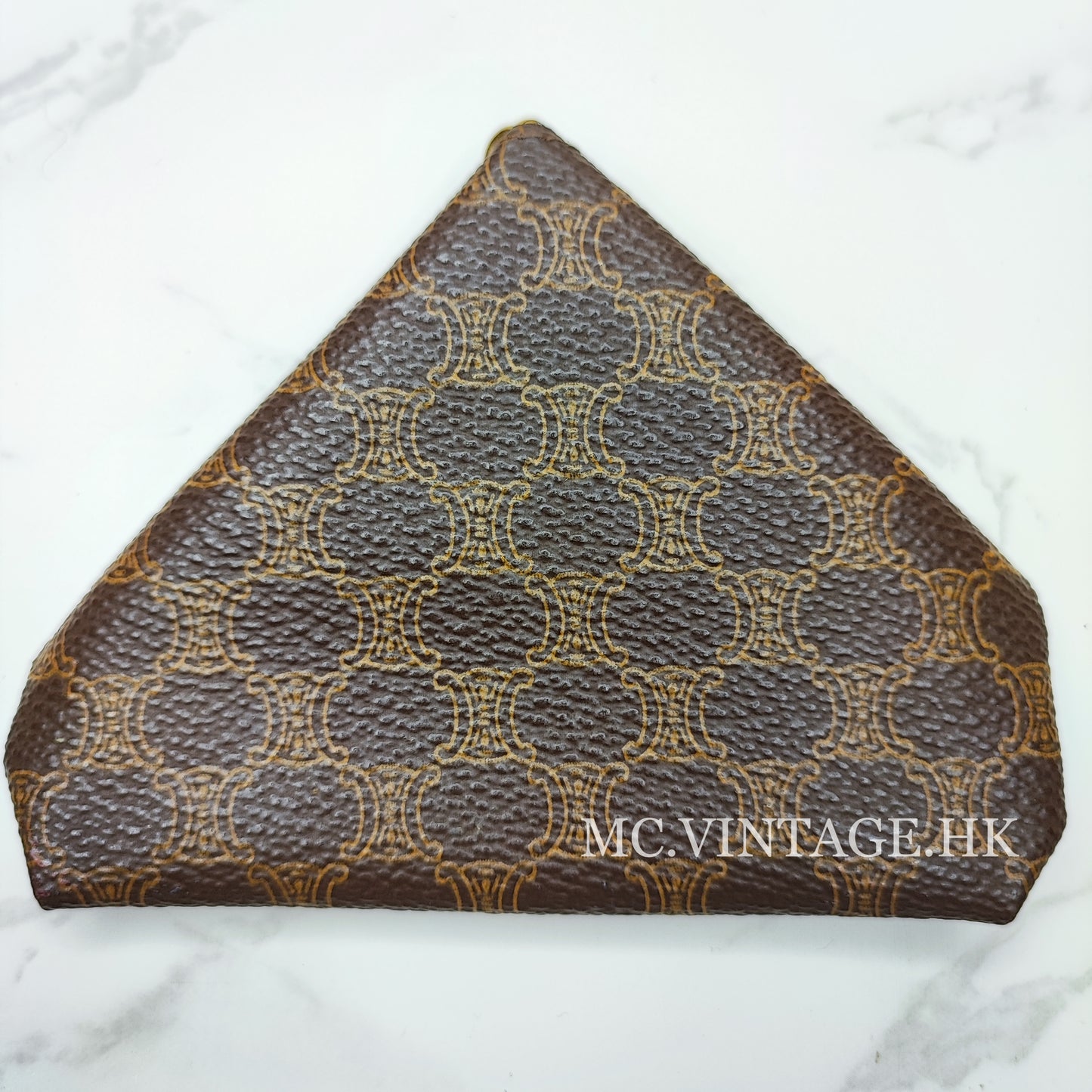 CELINE Vintage Macadam Coin Purse