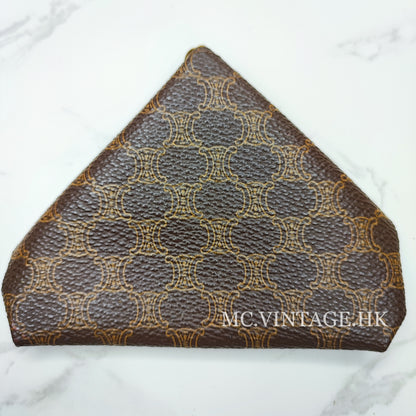 CELINE Vintage Macadam Coin Purse