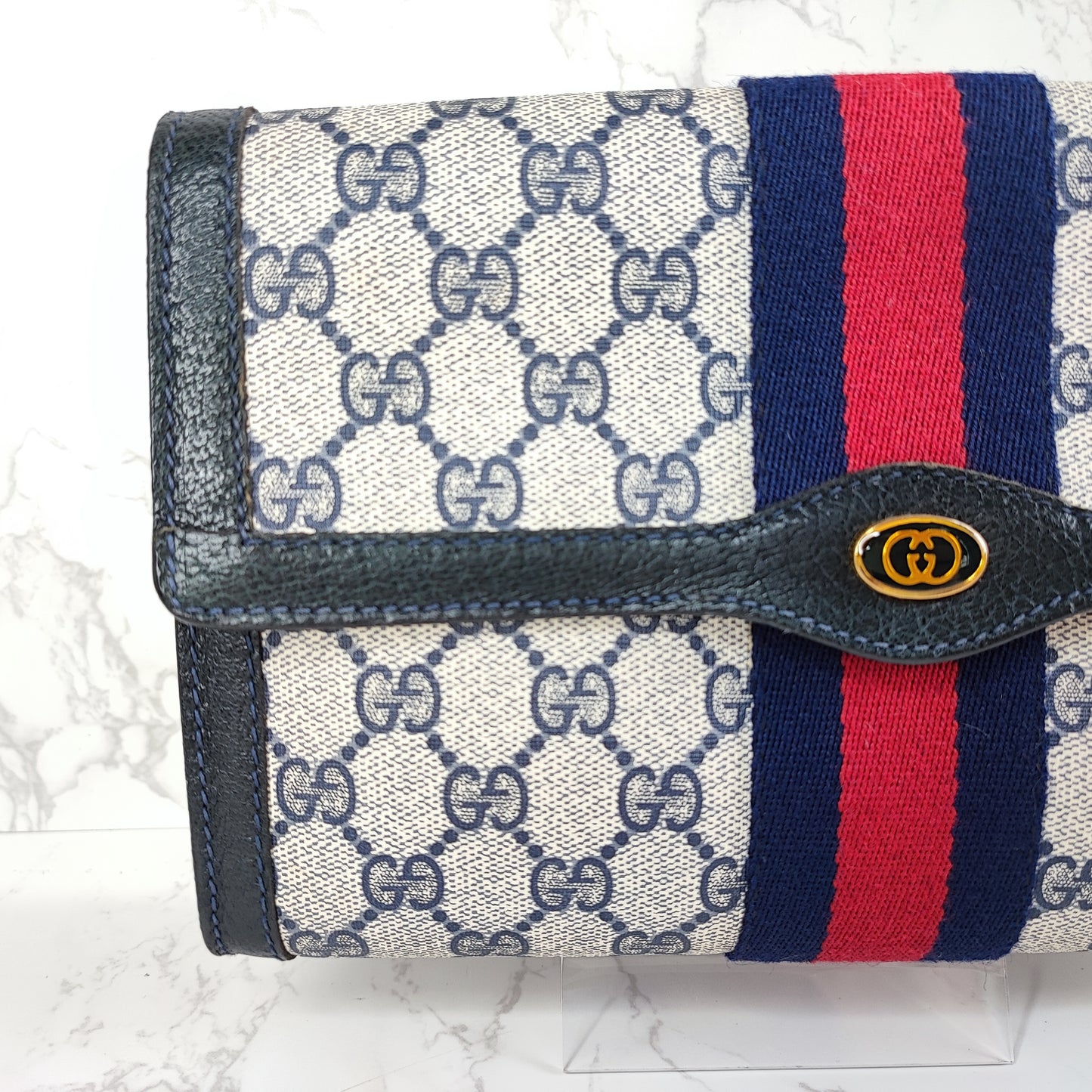 GUCCI Vintage Sherry Line Clutch