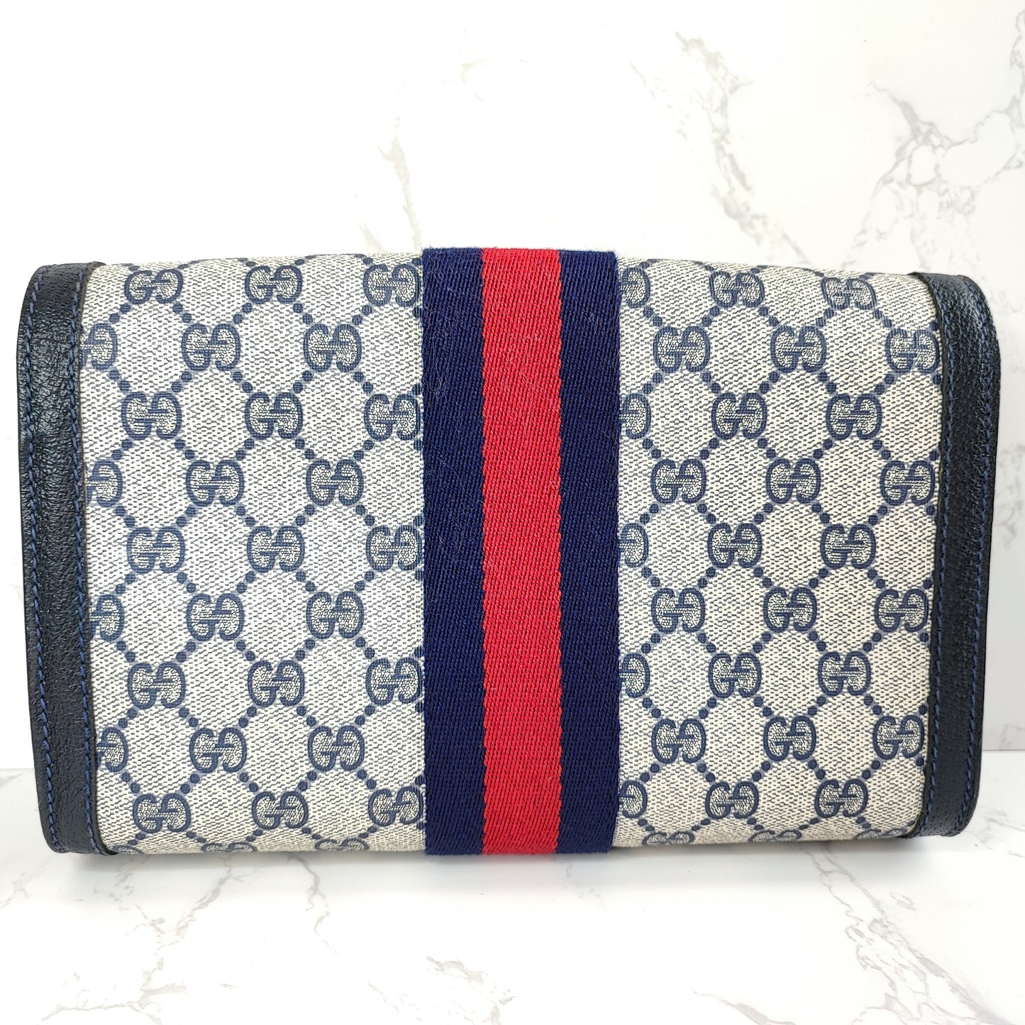 GUCCI Vintage Sherry Line Clutch