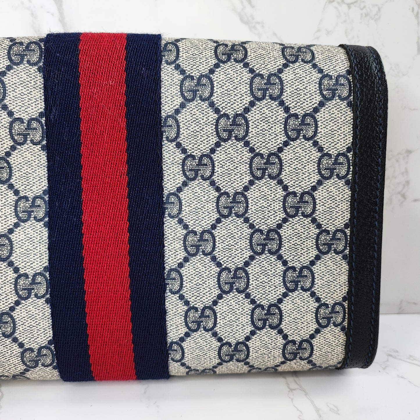 GUCCI Vintage Sherry Line Clutch