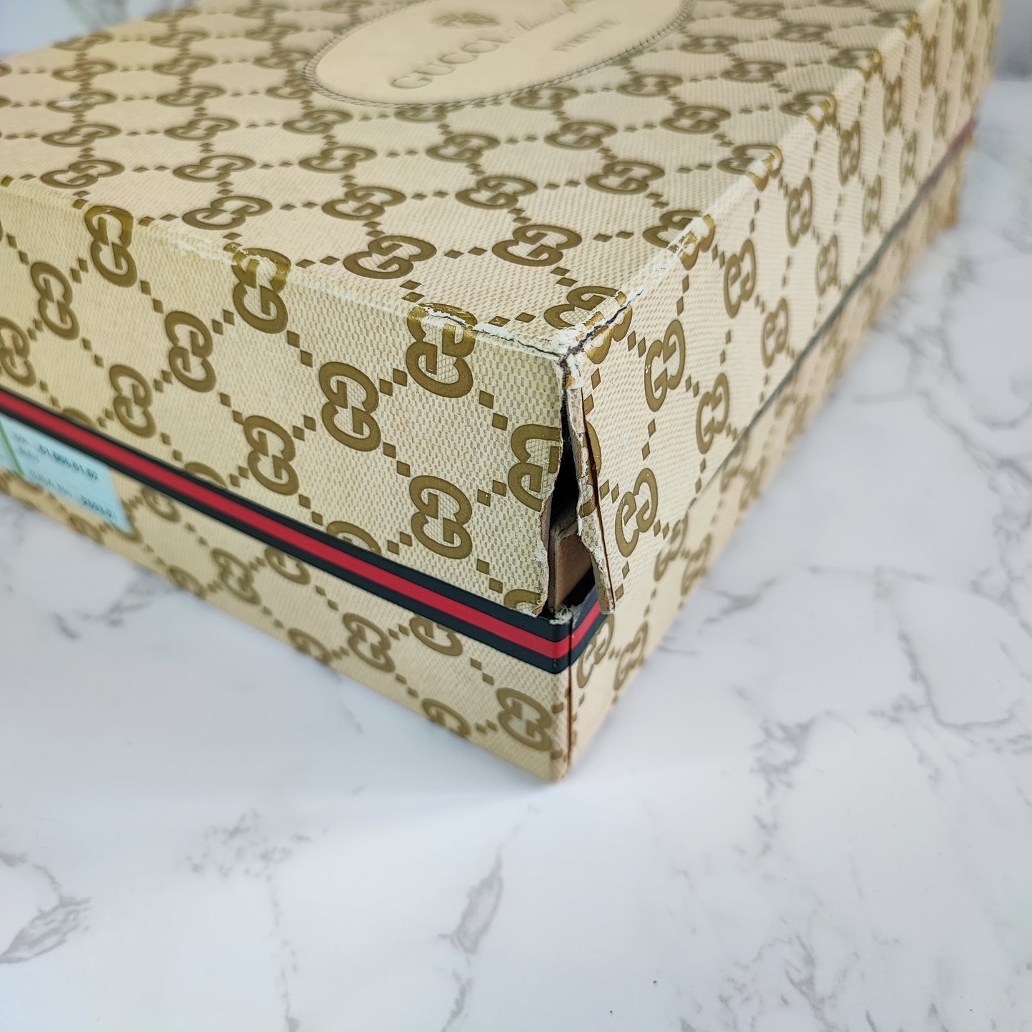 GUCCI Vintage Sherry Line Clutch