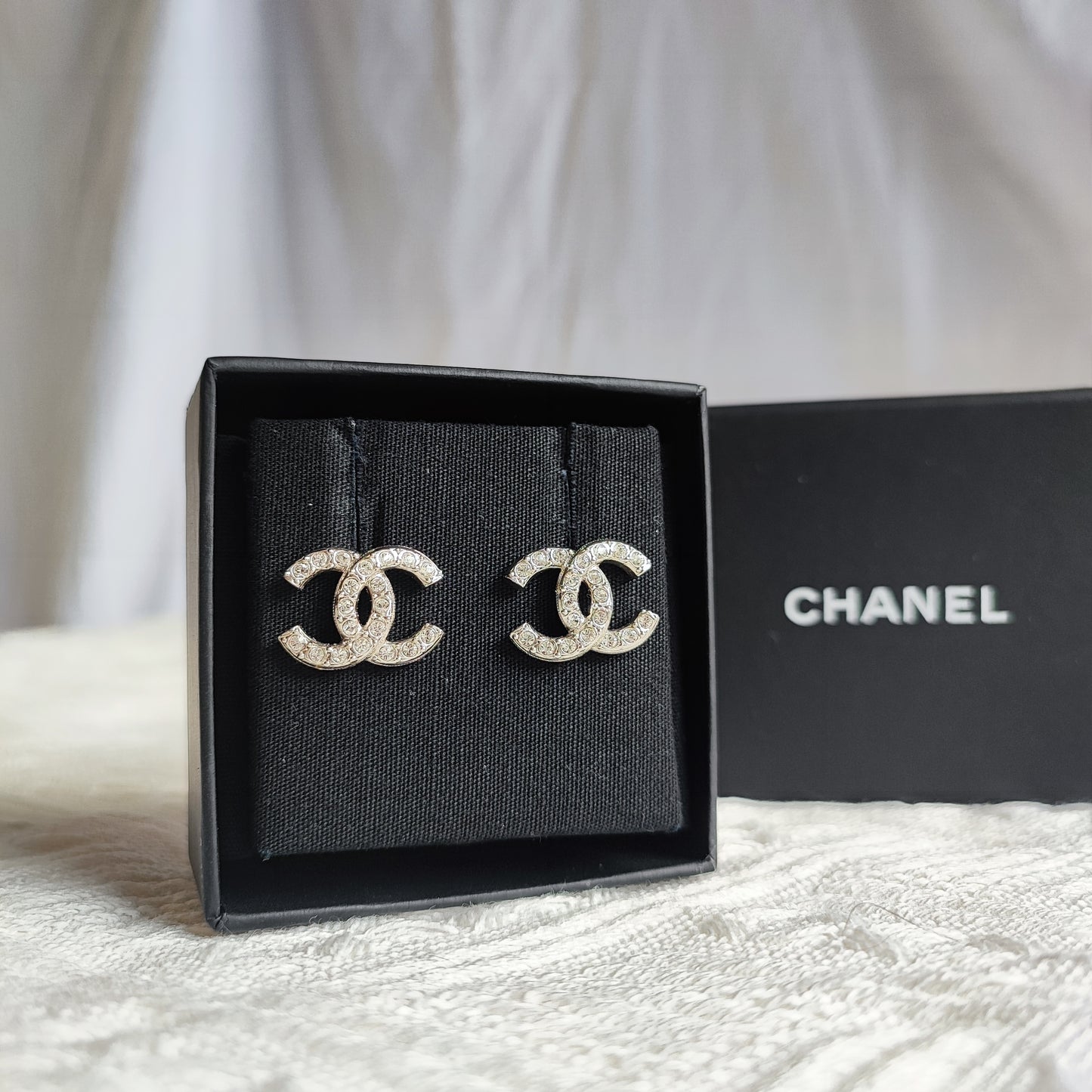 CHANEL Coco Mark Earrings