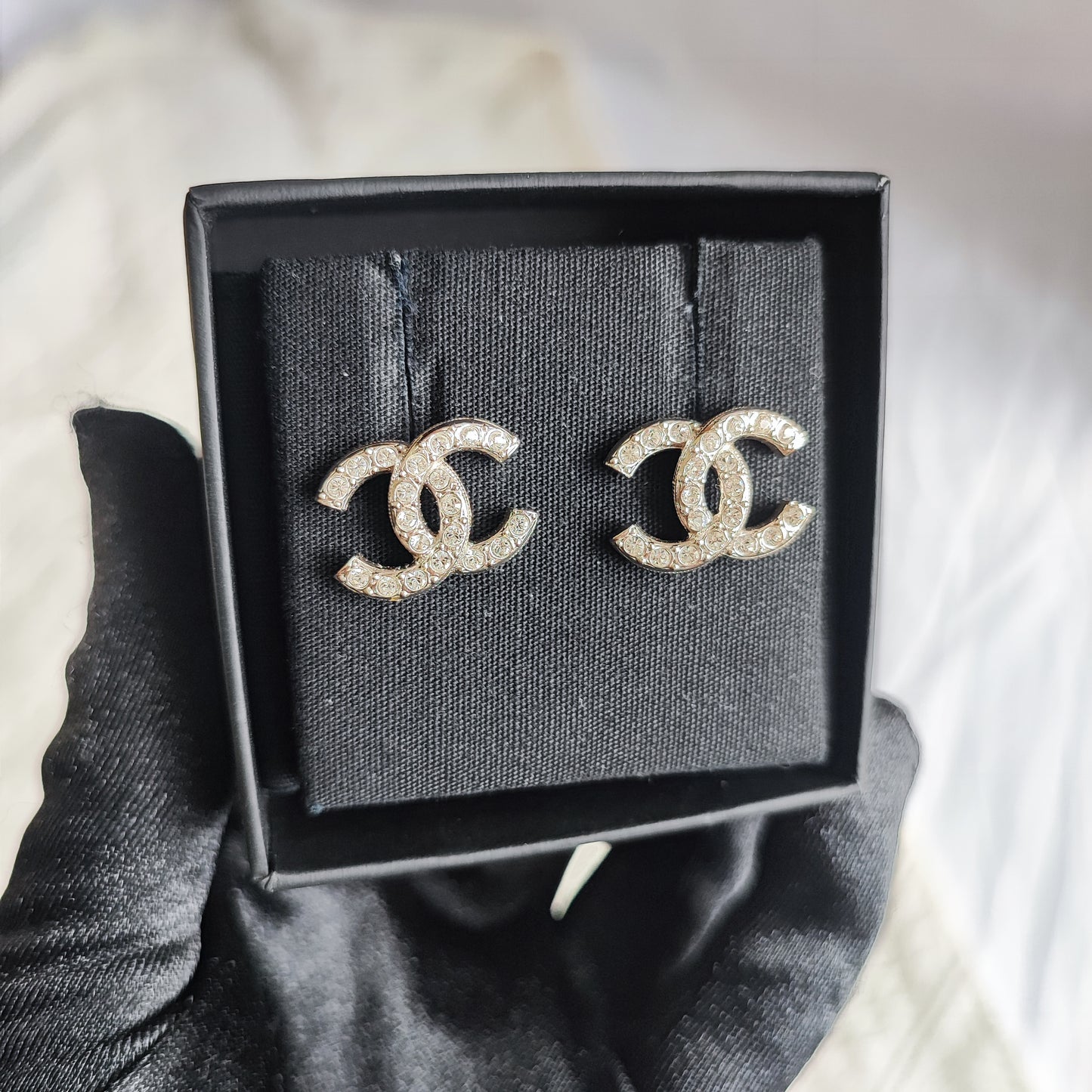 CHANEL Coco Mark Earrings