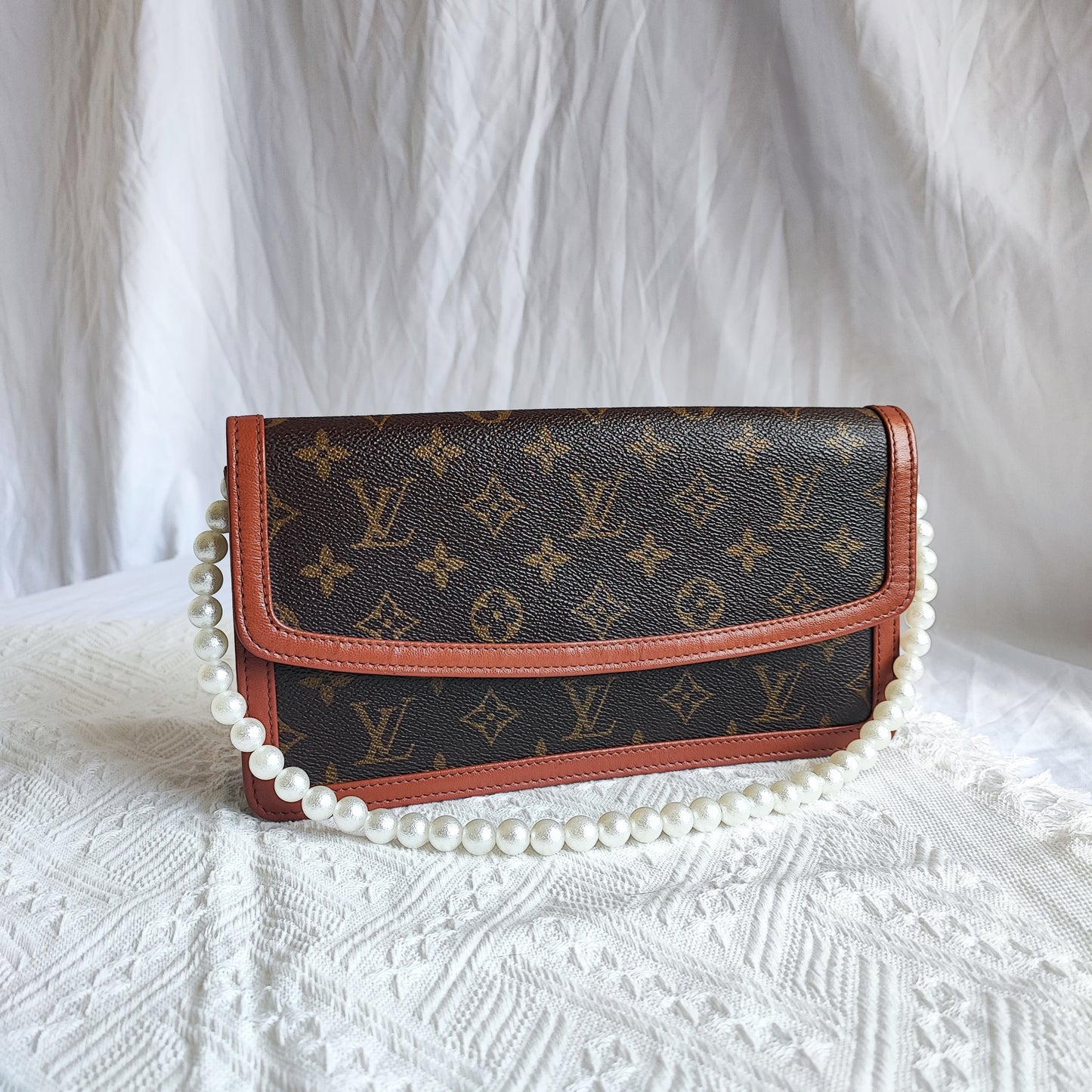 LV Vintage Monogram Clutch