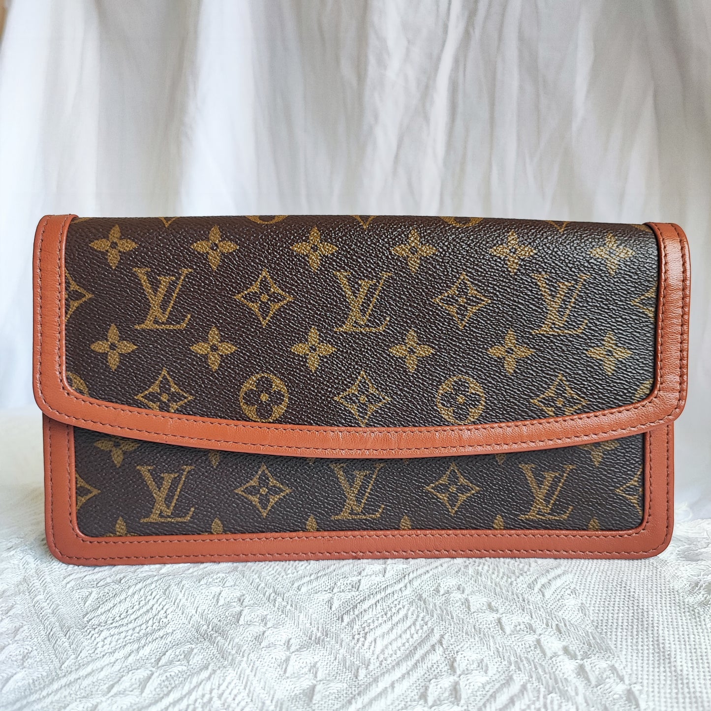 LV Vintage Monogram Clutch