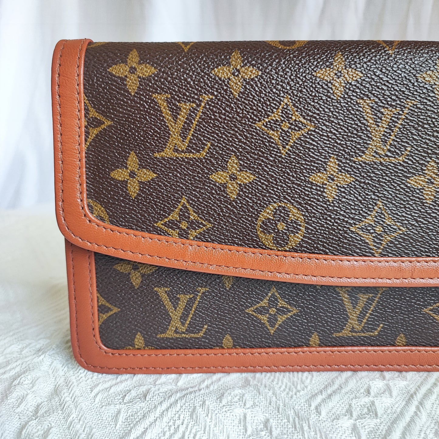 LV Vintage Monogram Clutch