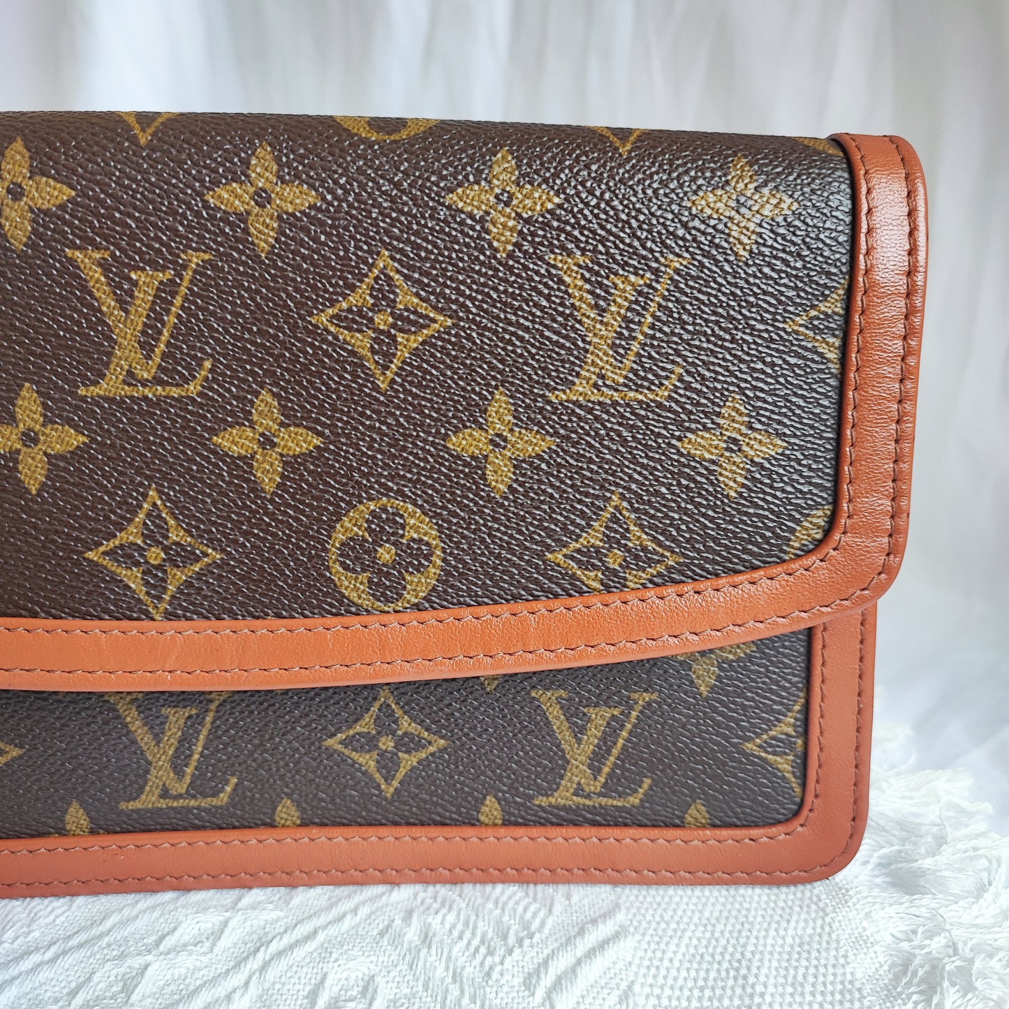 LV Vintage Monogram Clutch