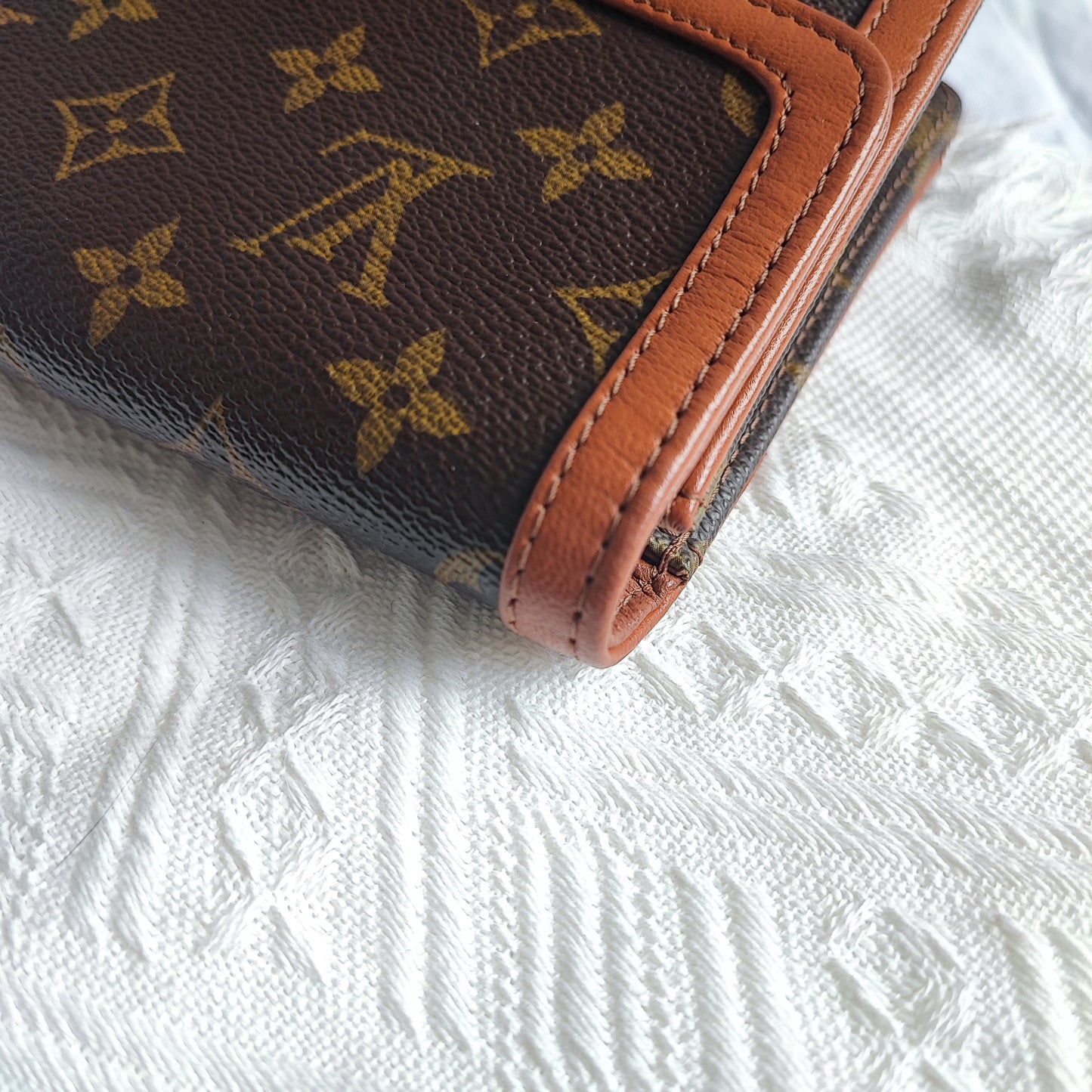 LV Vintage Monogram Clutch