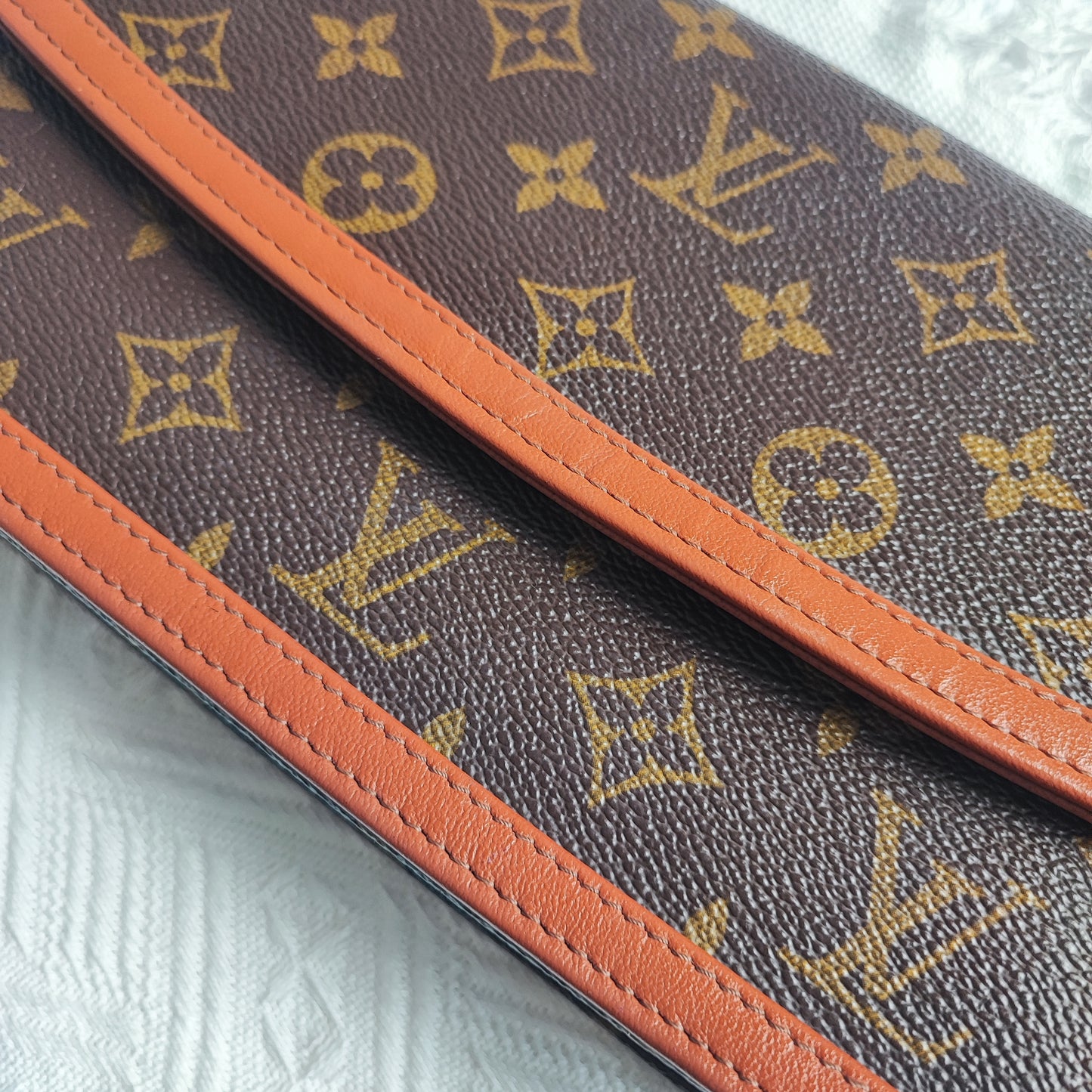 LV Vintage Monogram Clutch