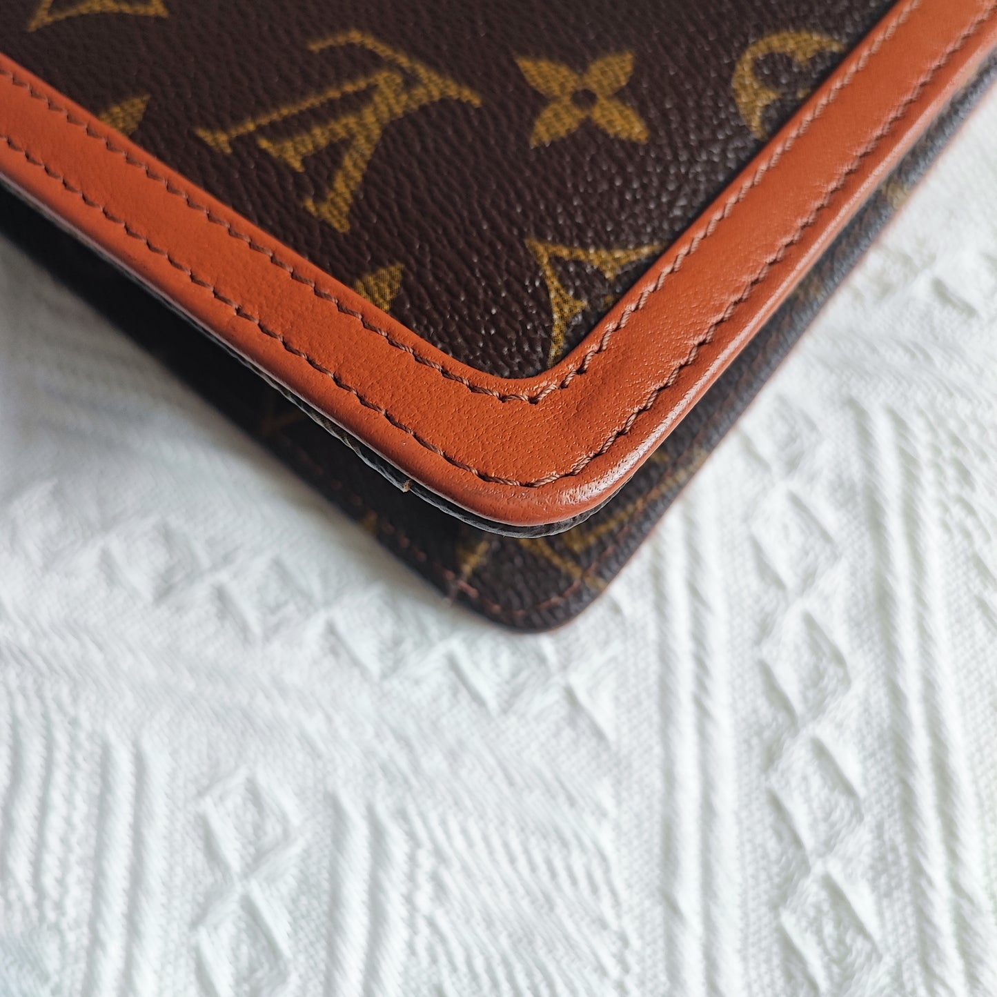 LV Vintage Monogram Clutch