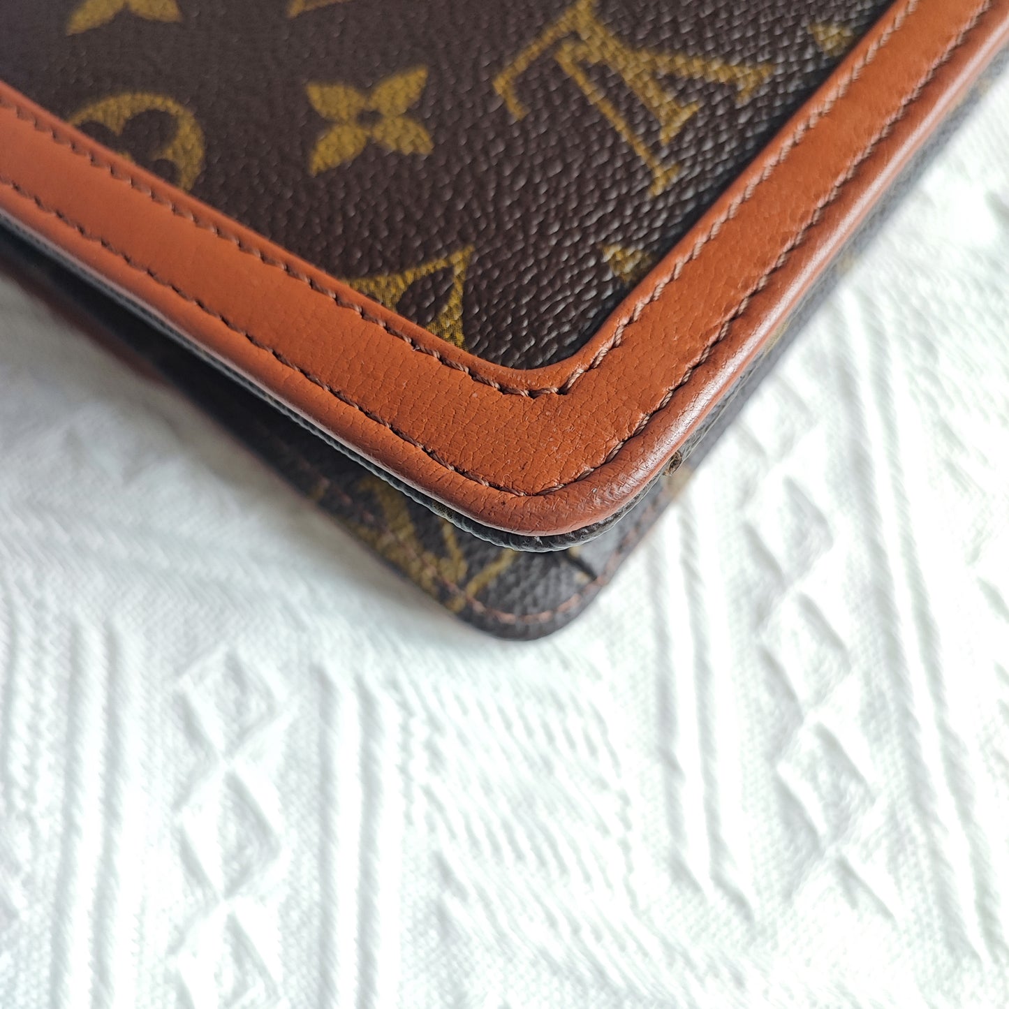 LV Vintage Monogram Clutch