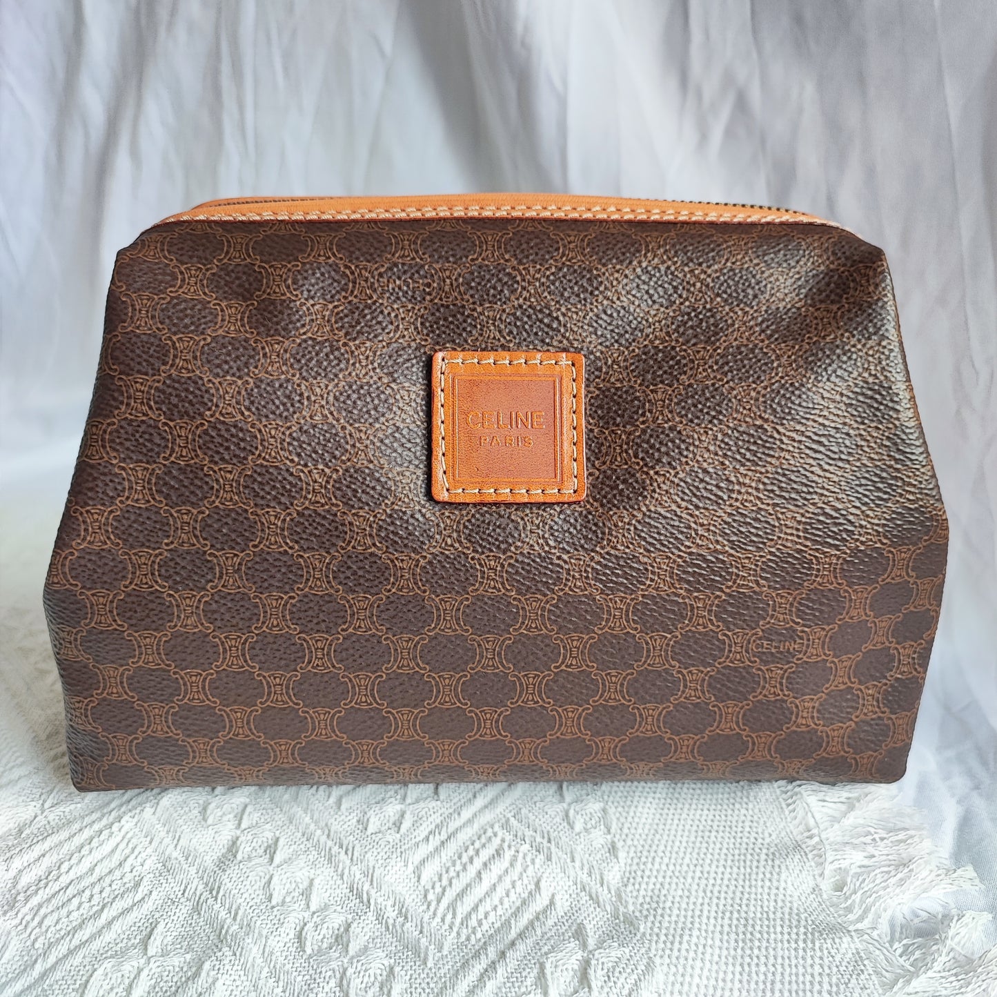 CELINE Vintage Macadam Pouch