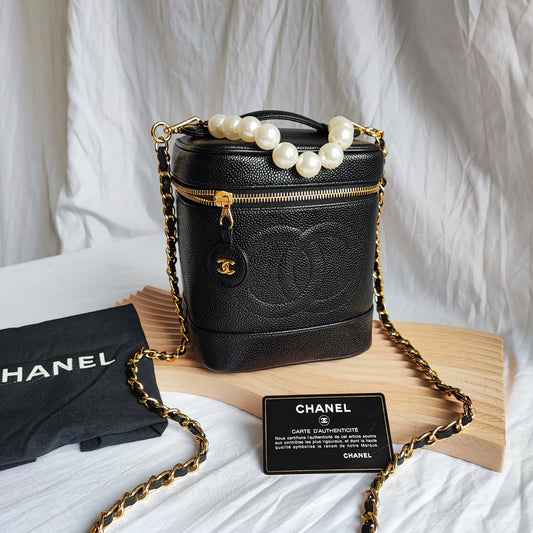 CHANEL Caviar Vanity Bag