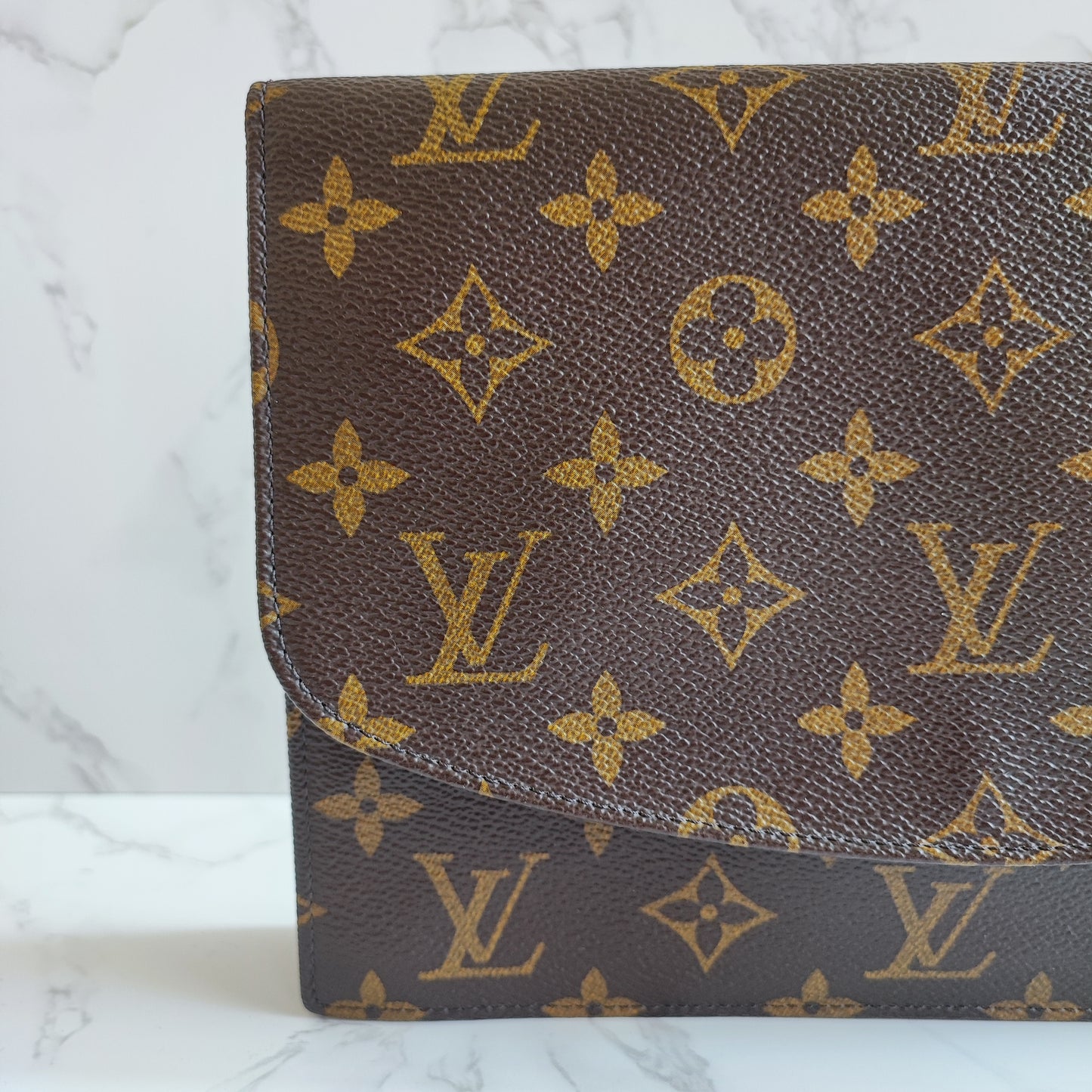 LV Vintage Monogram Clutch