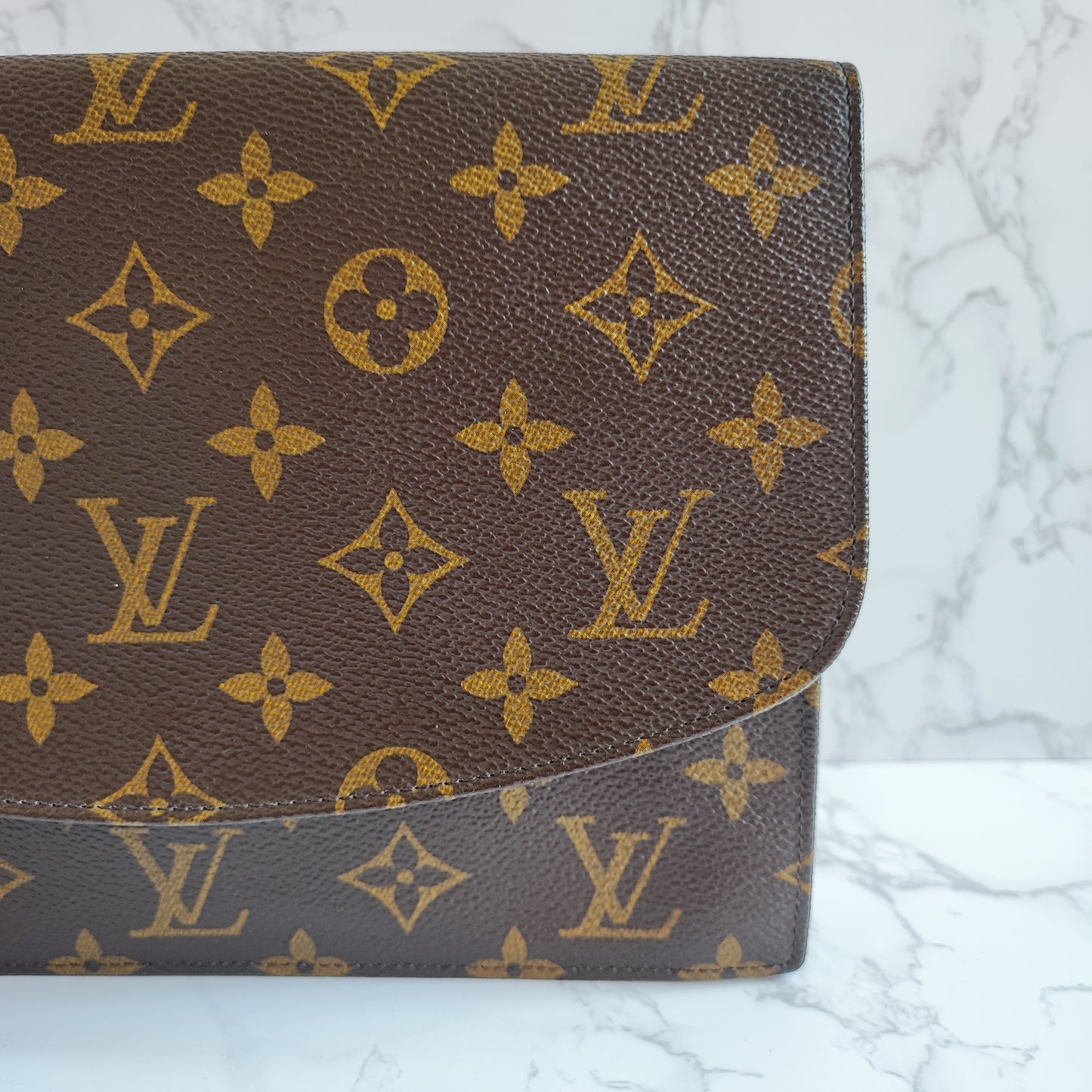 LV Vintage Monogram Clutch