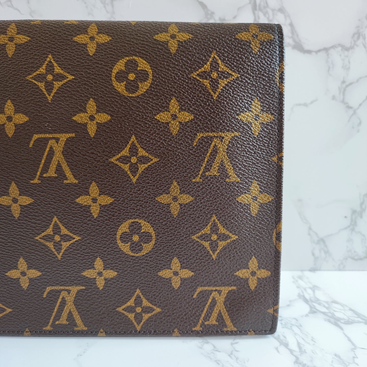 LV Vintage Monogram Clutch