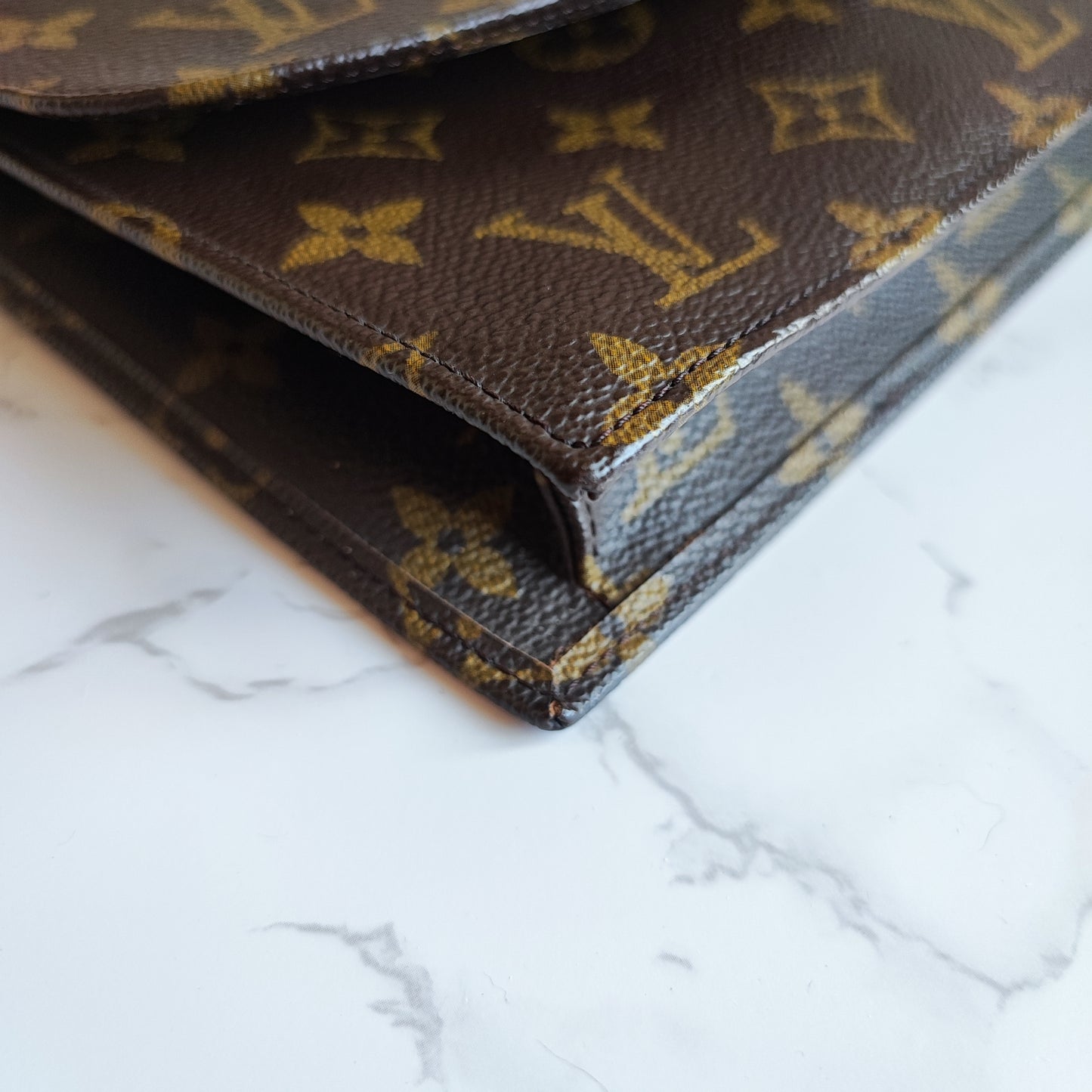 LV Vintage Monogram Clutch