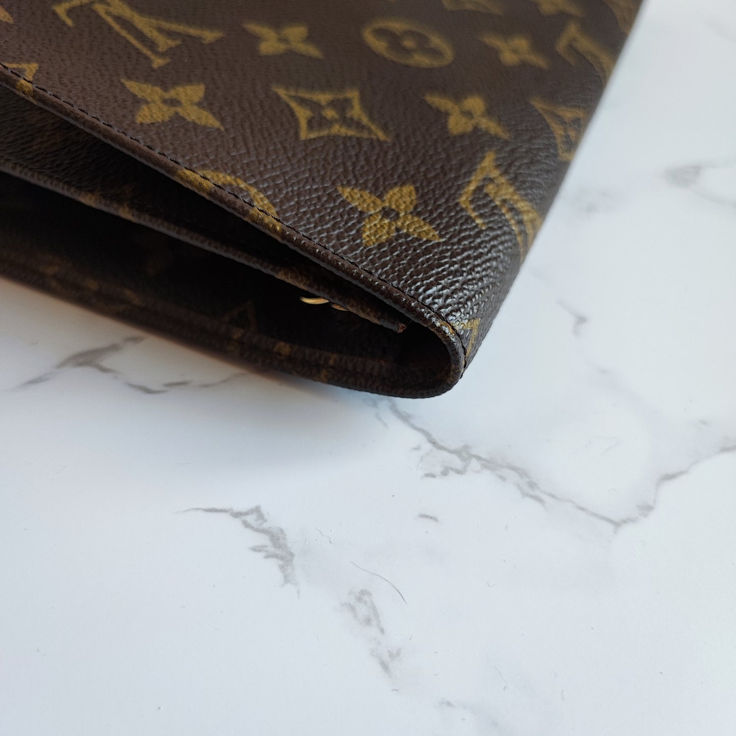 LV Vintage Monogram Clutch