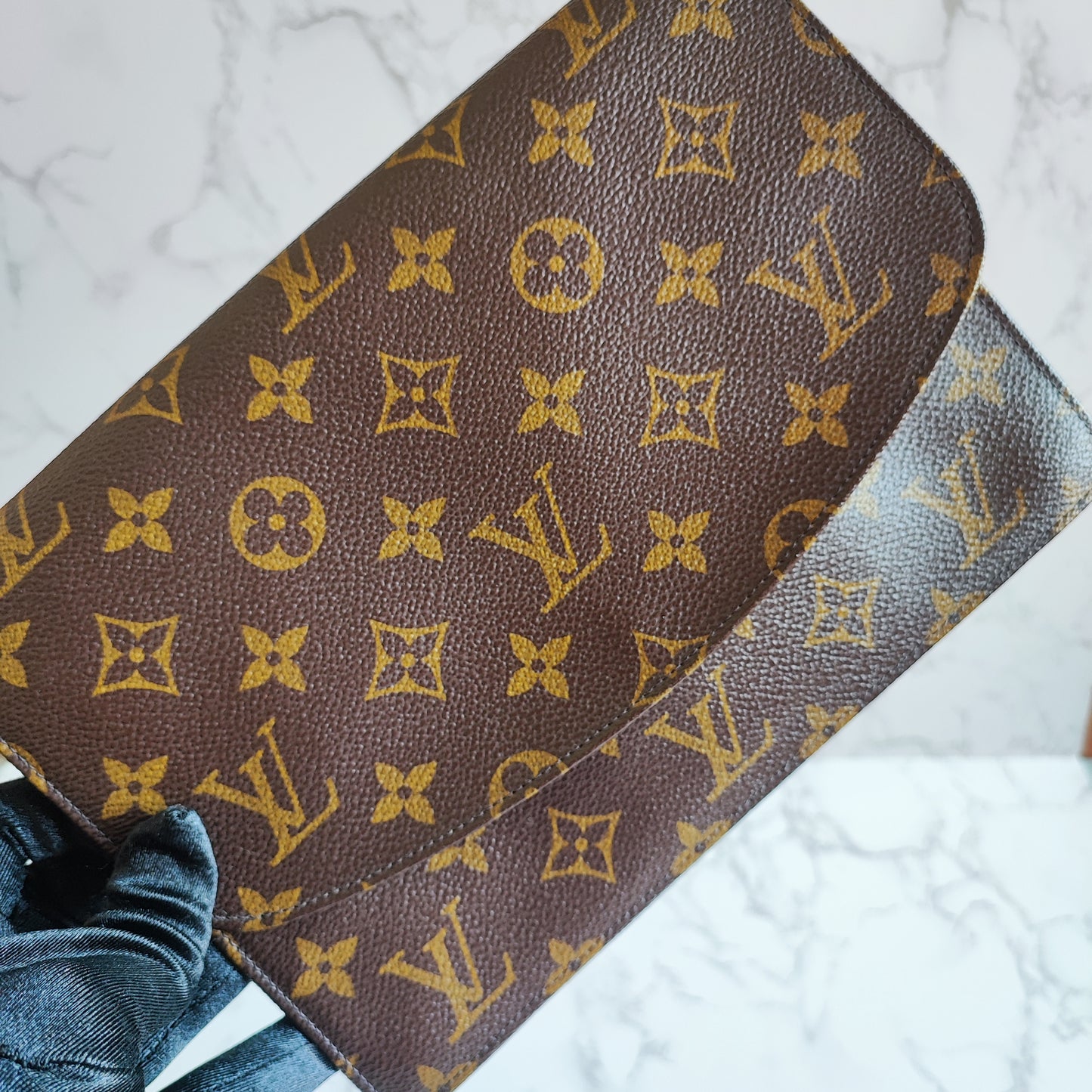 LV Vintage Monogram Clutch