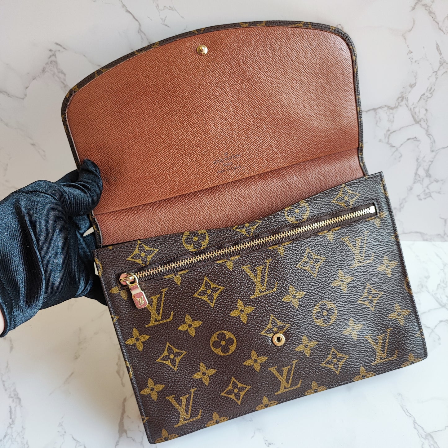 LV Vintage Monogram Clutch