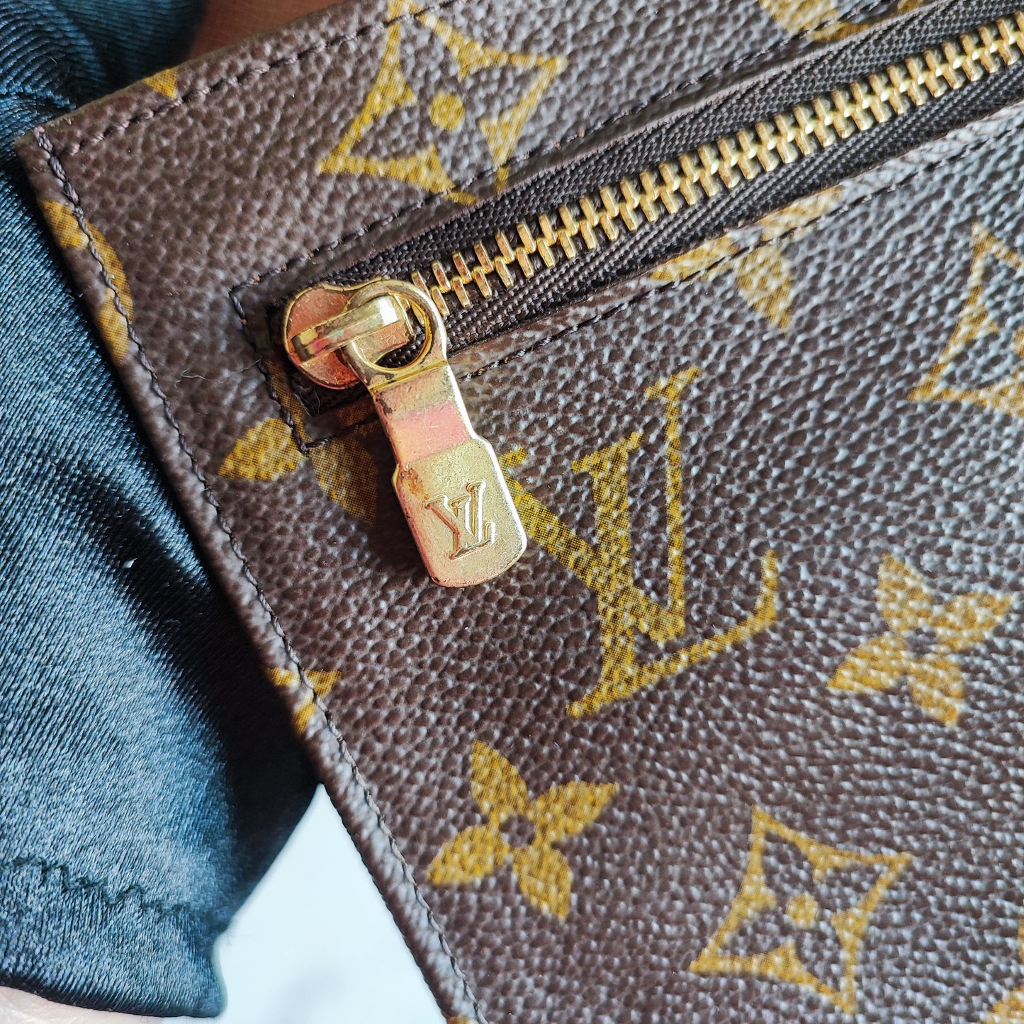 LV Vintage Monogram Clutch