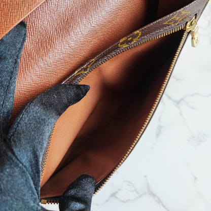 LV Vintage Monogram Clutch