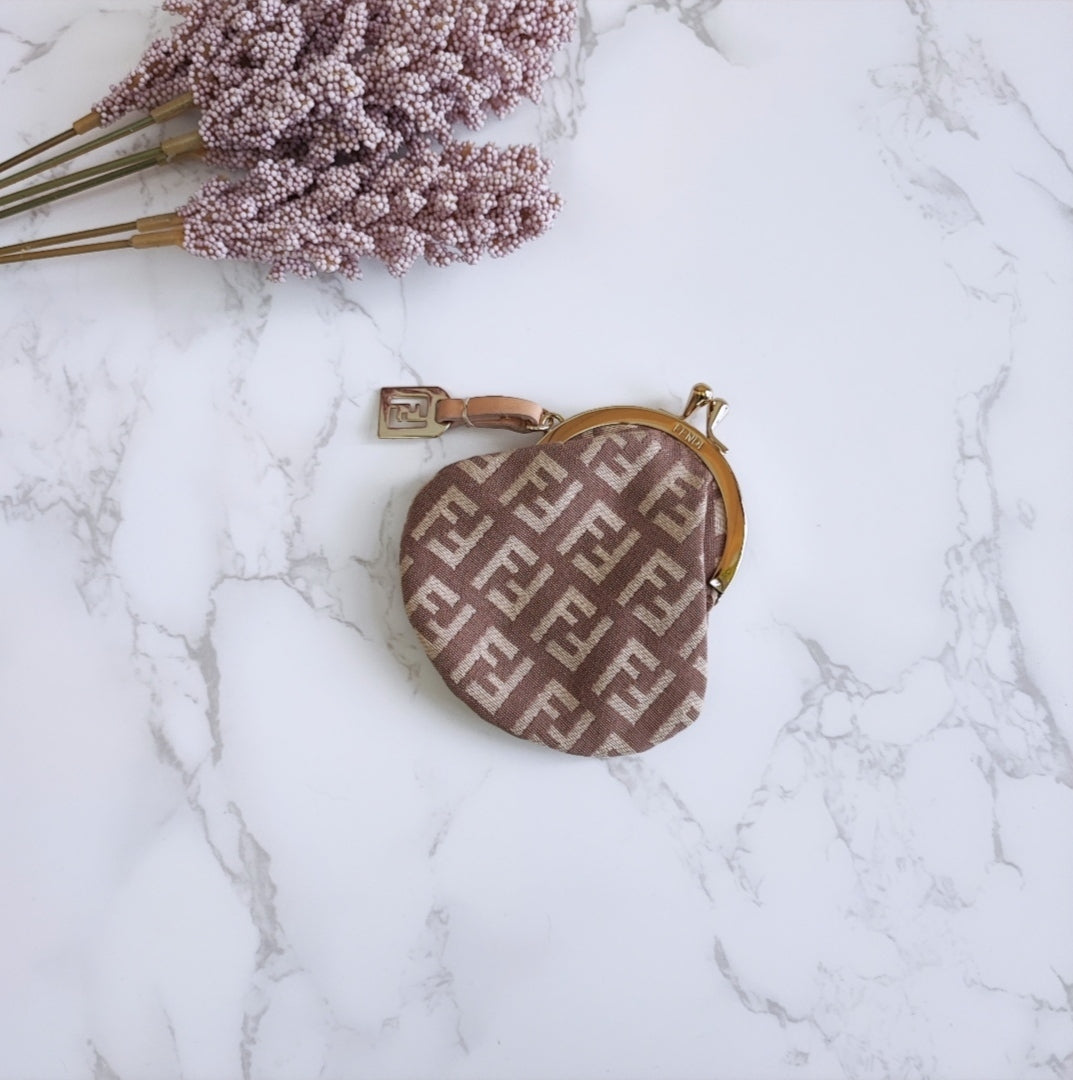 FENDI Zucca Coin Purse