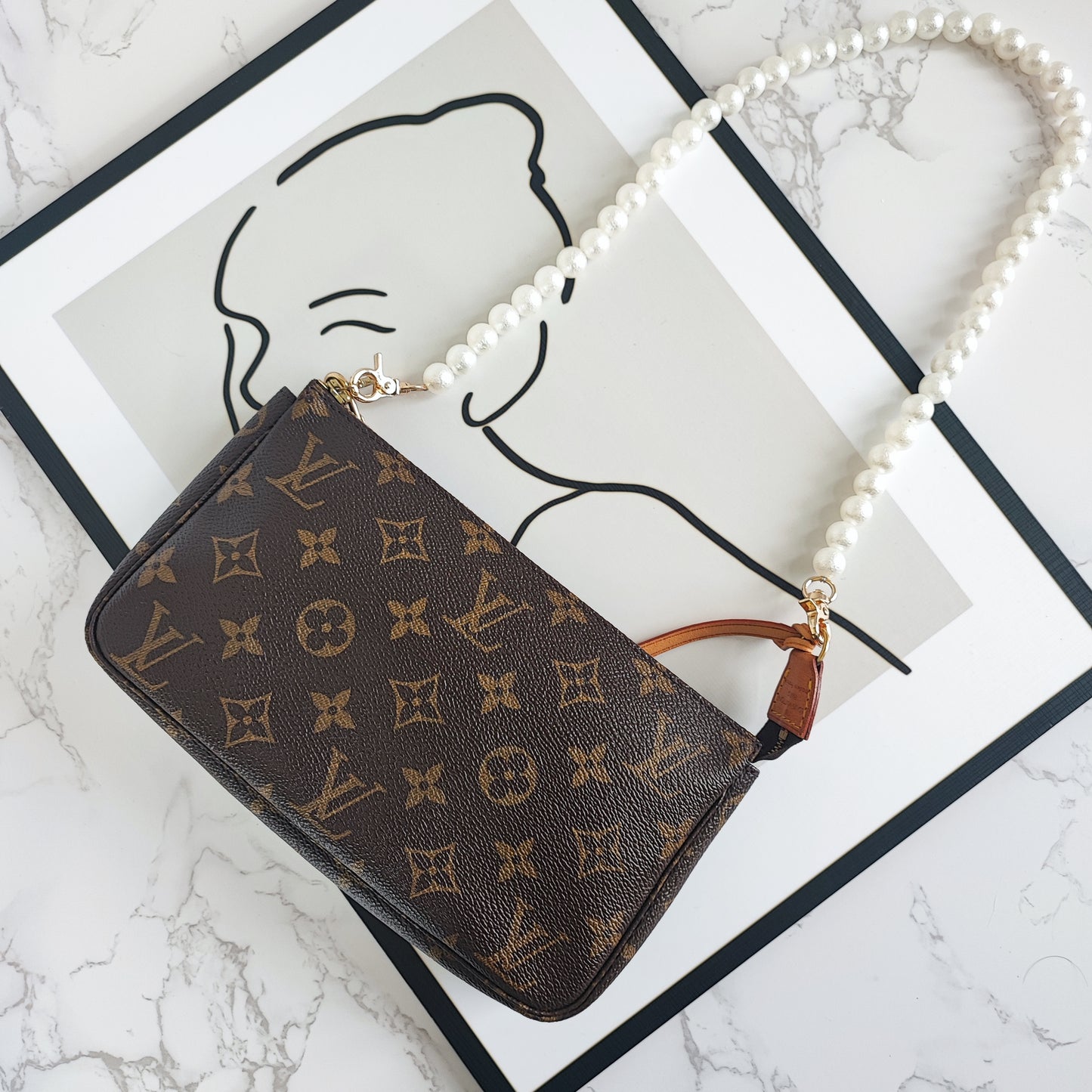 LV Monogram Pochette Accessoires