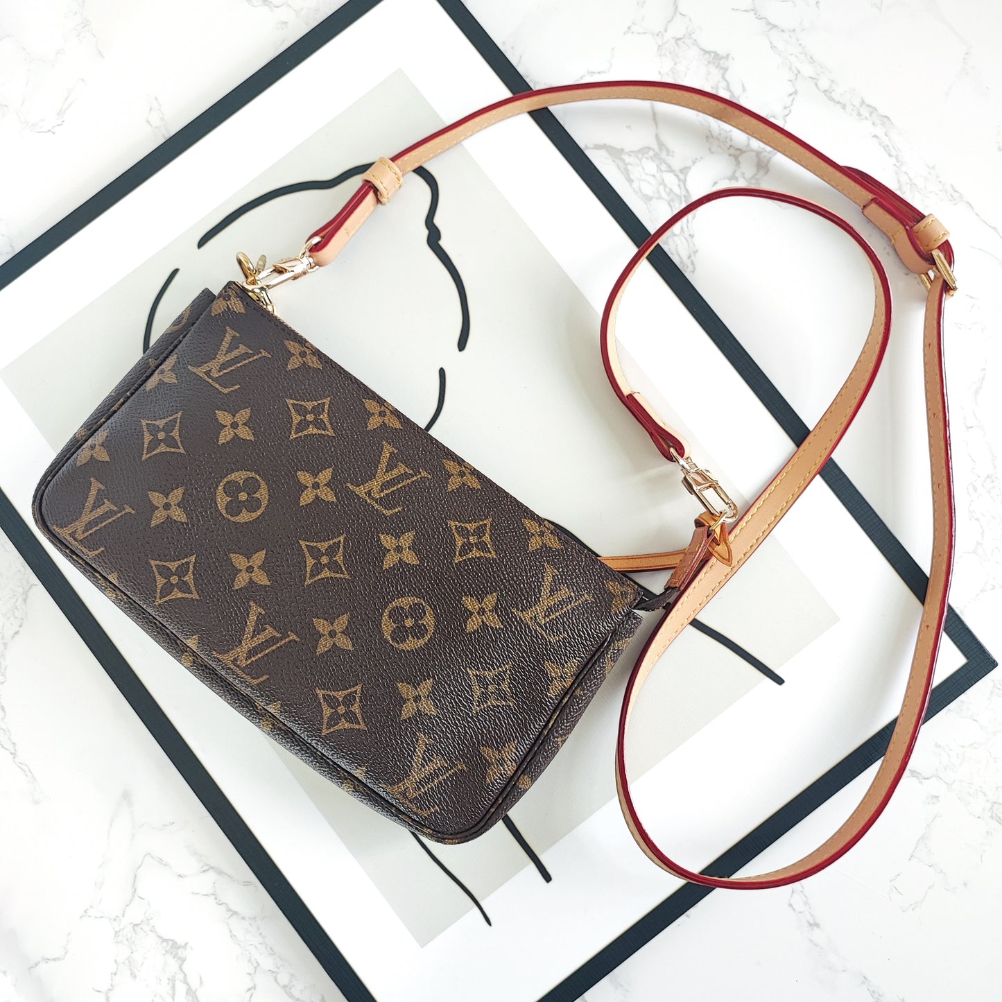 LV Monogram Pochette Accessoires