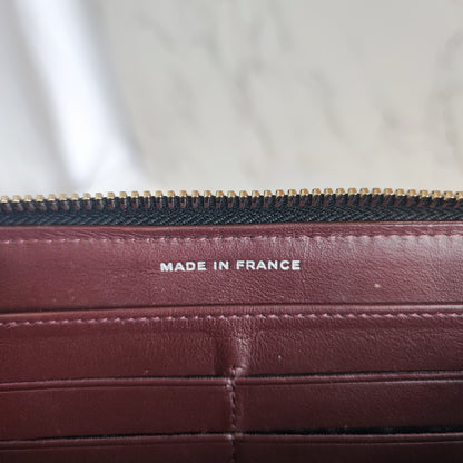 CHANEL Caviar Long Wallet