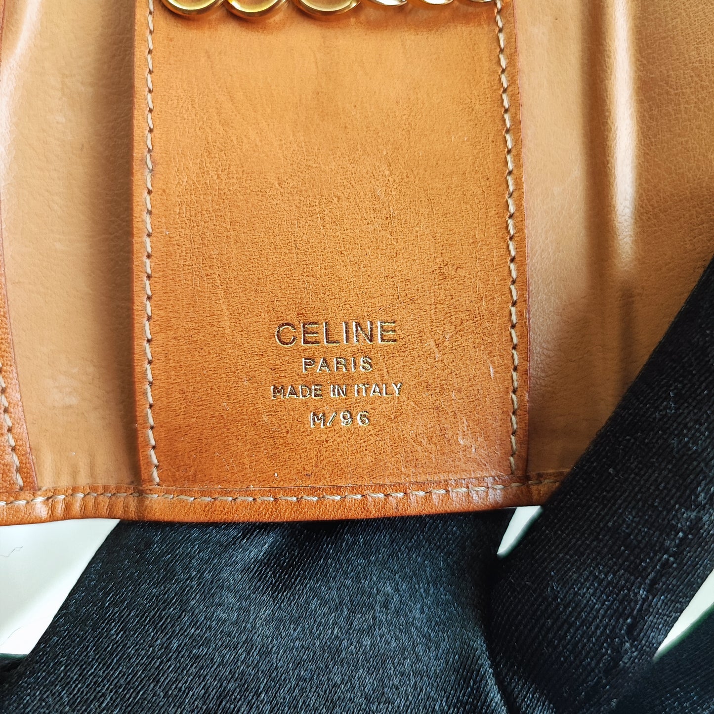 CELINE Vintage Macadam Keyholder