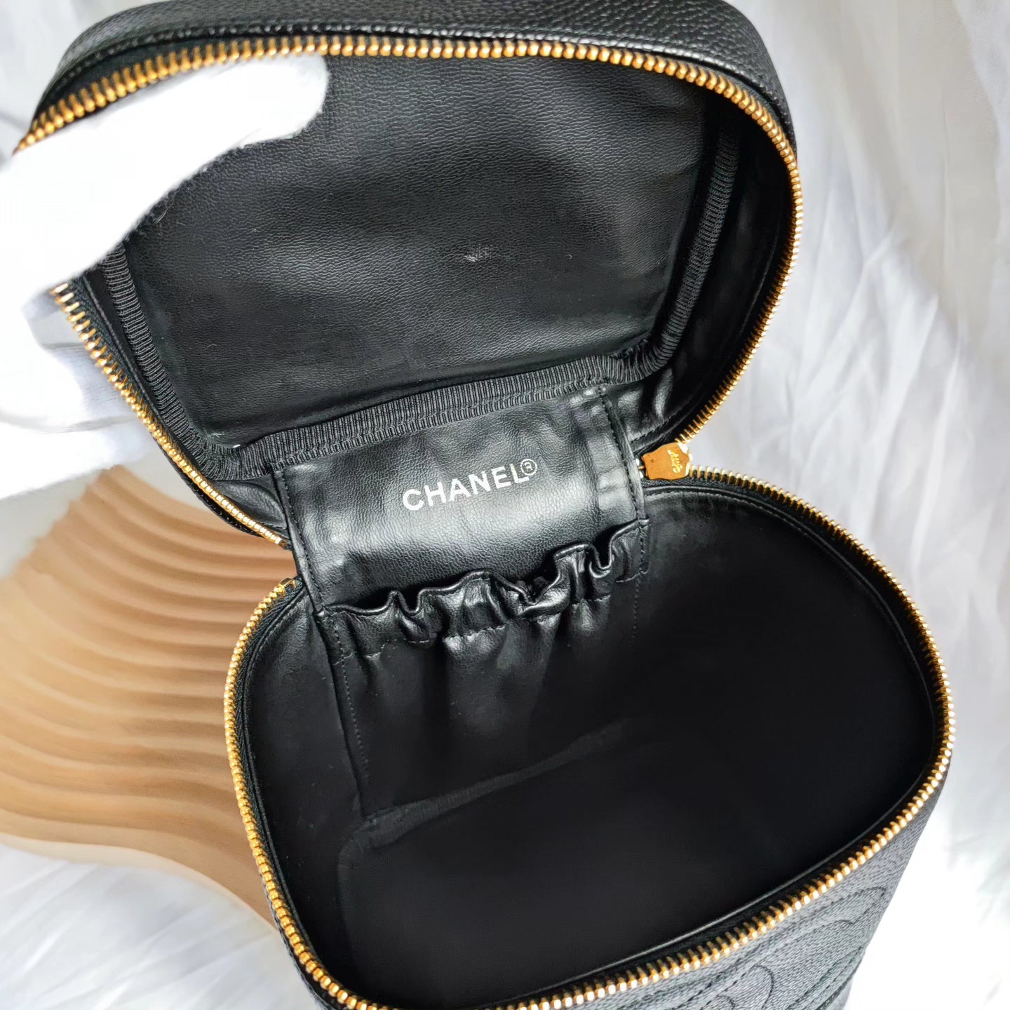 CHANEL Caviar Vanity Bag