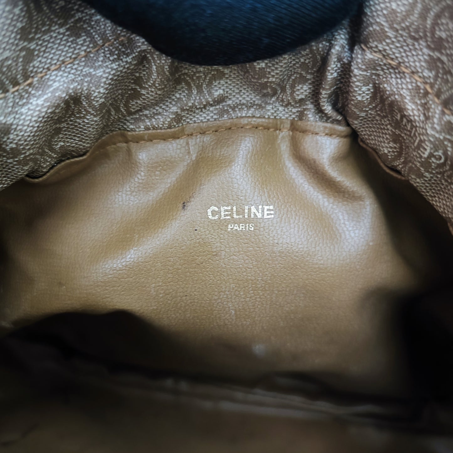 CELINE Vintage Macadam Pouch