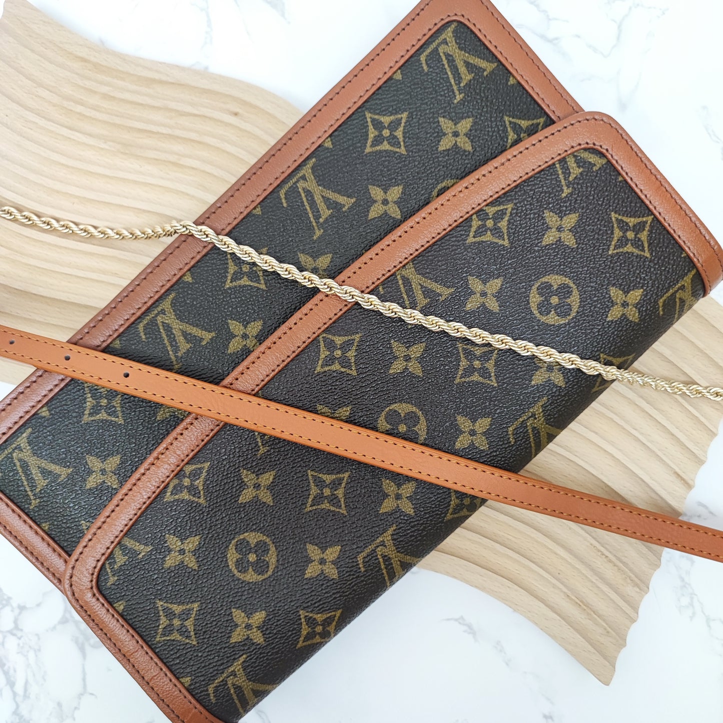 LV Vintage Clutch